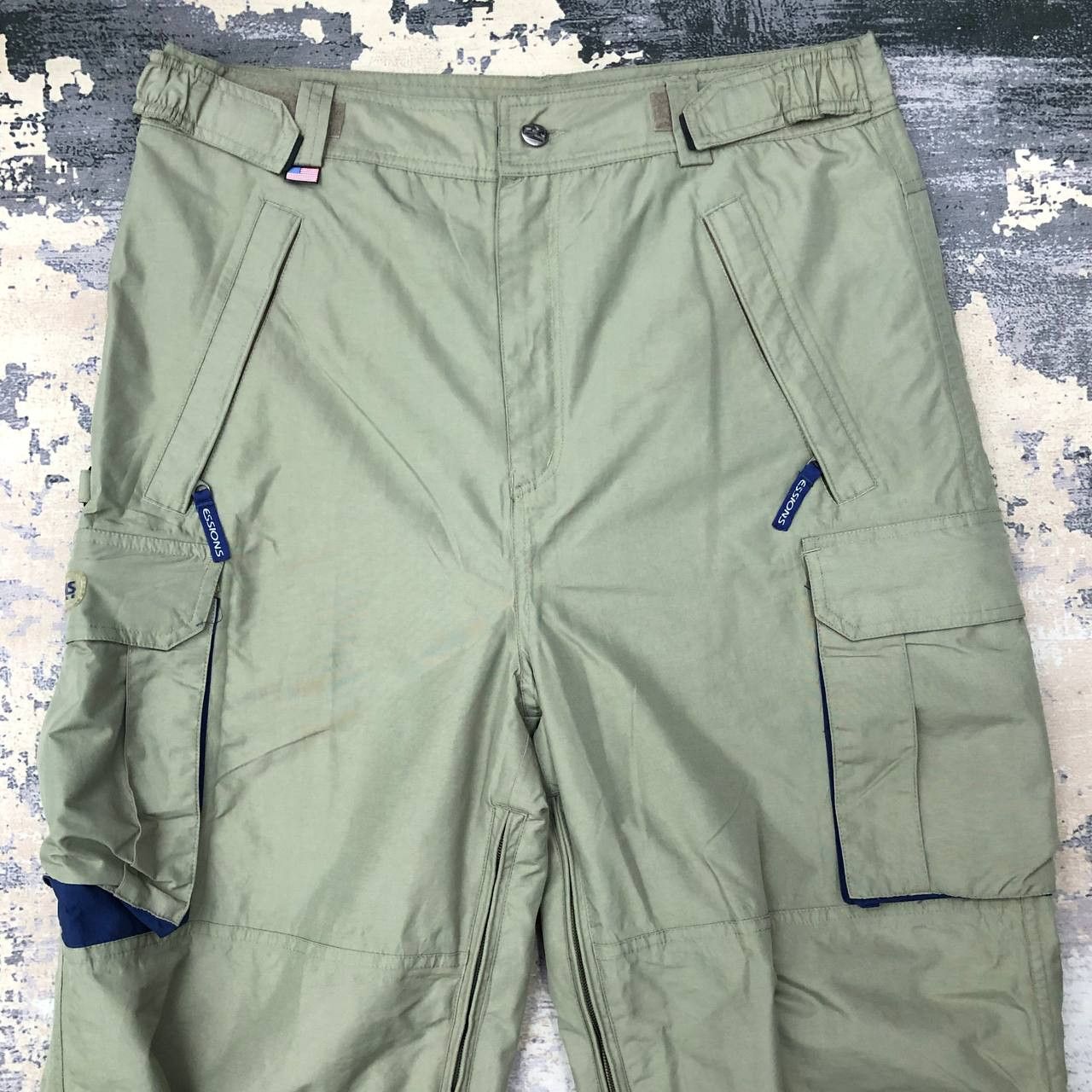 Sessions P558 SESSIONS MENS RIDGE SKI WINTER PANTS Size US 36 / EU 52 - 3 Thumbnail