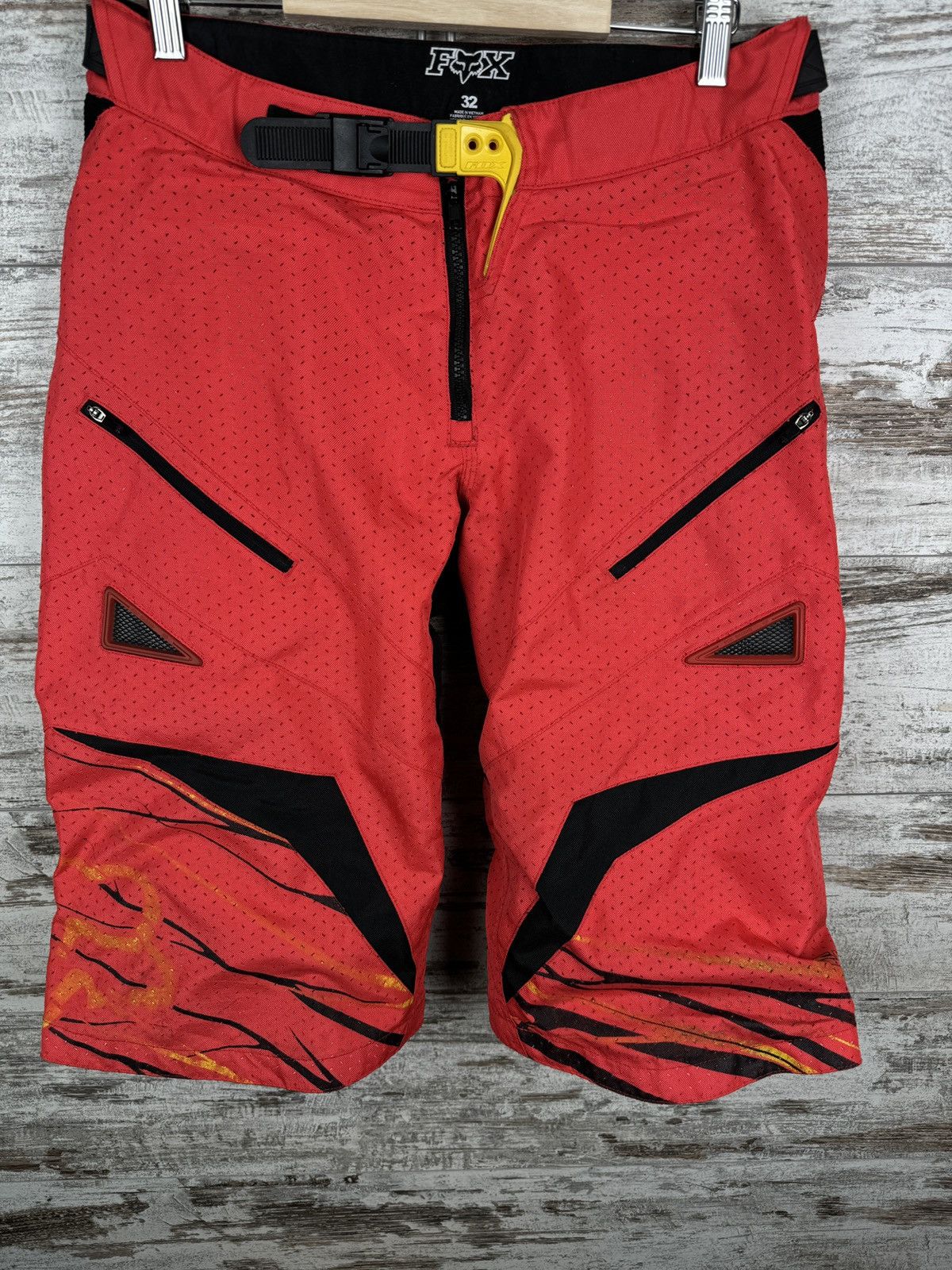 Fox Racing Mens Vintage Fox Demo racing shorts cargo motorcycle Size US 32 / EU 48 - 3 Thumbnail