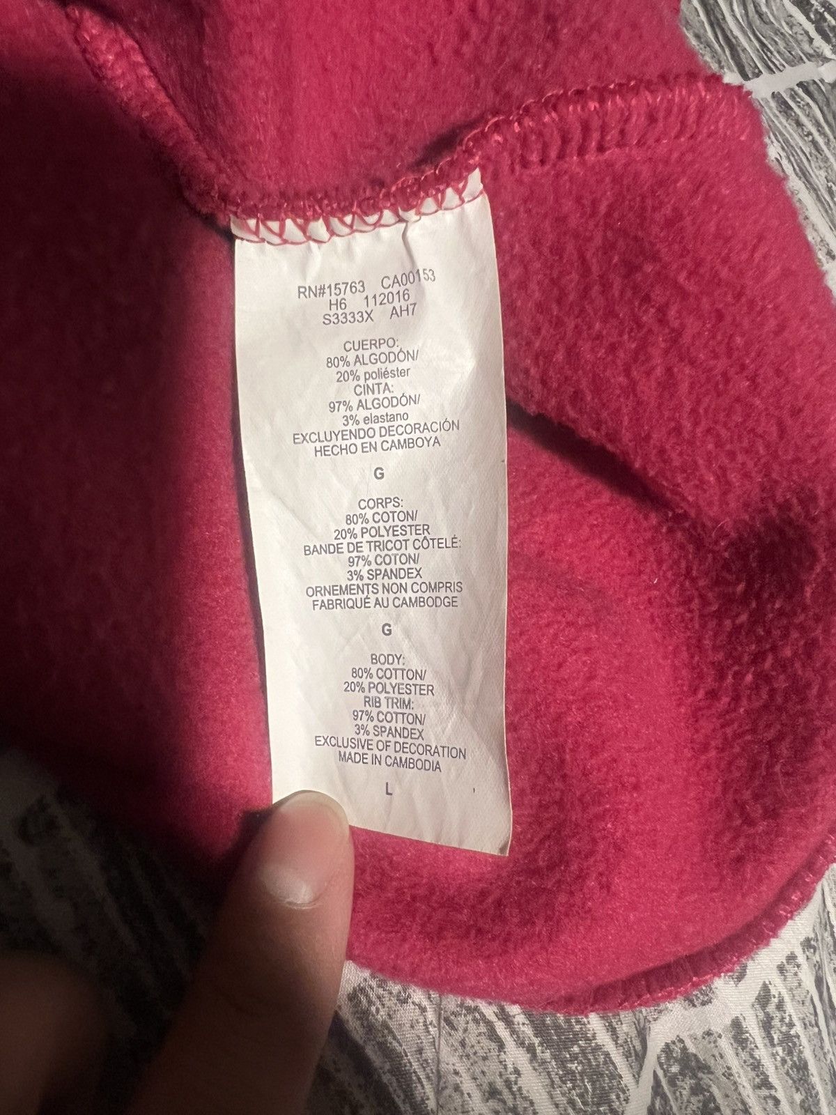 Champion × Supreme Supreme X Champion Hoodie Size US L / EU 52-54 / 3 - 7 Thumbnail