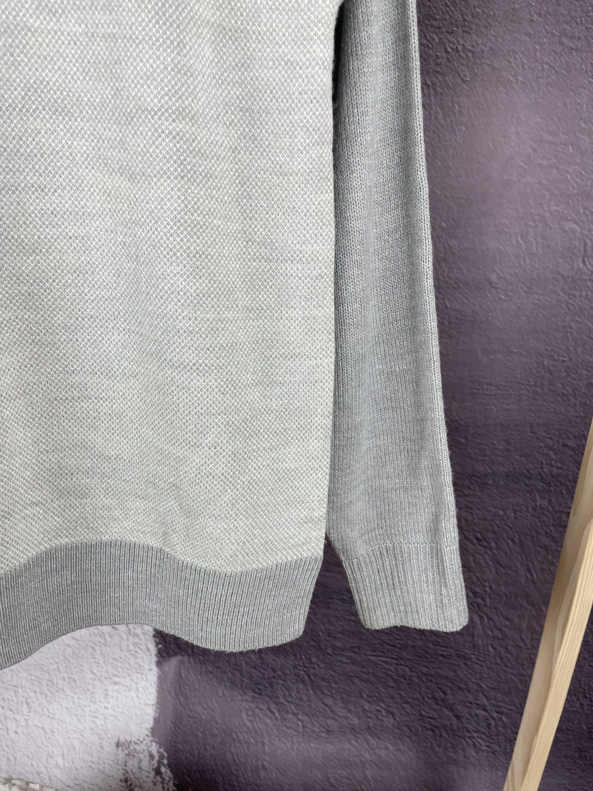 GU GU high neck double colour grey sweater Size US M / EU 48-50 / 2 - 7 Thumbnail