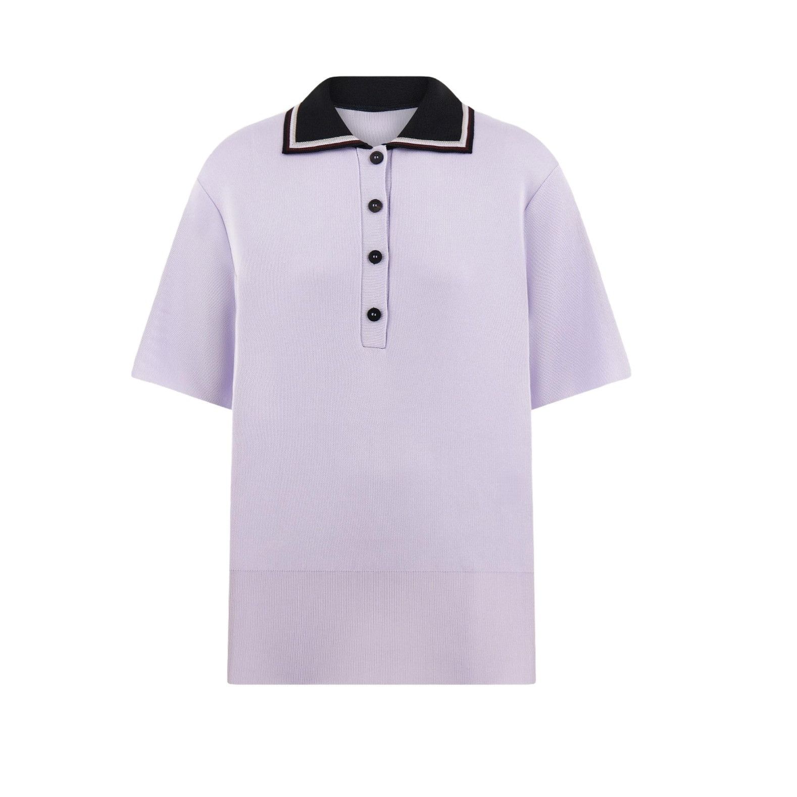Salvatore Ferragamo o1s1rm0126 Short-sleeve Polo Shirt in Purple Size S / US 4 / IT 40 - 1 Thumbnail