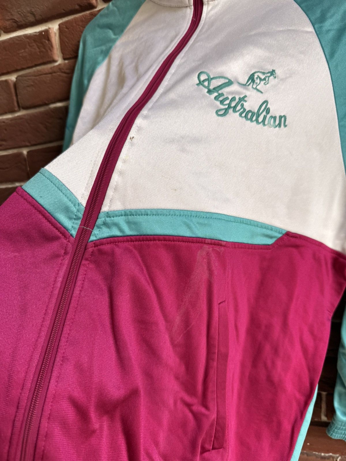 Vintage Vintage Australian 90s Tracksuit Jacket Grail Gabber Wear Size US M / EU 48-50 / 2 - 5 Thumbnail