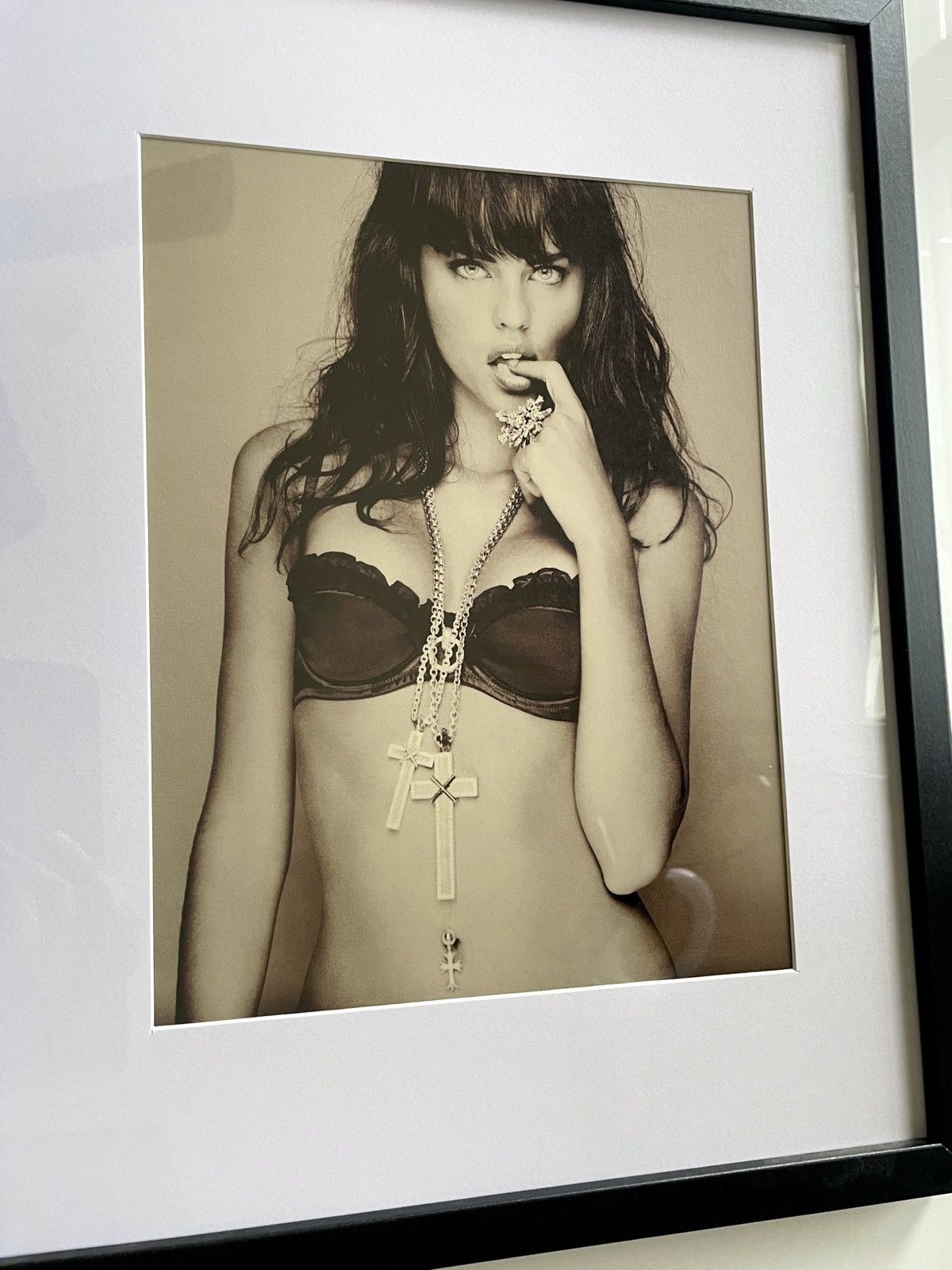 Chrome Hearts Chrome Hearts Hot girl photo Poster framed 11x14 Size ONE SIZE - 2 Thumbnail