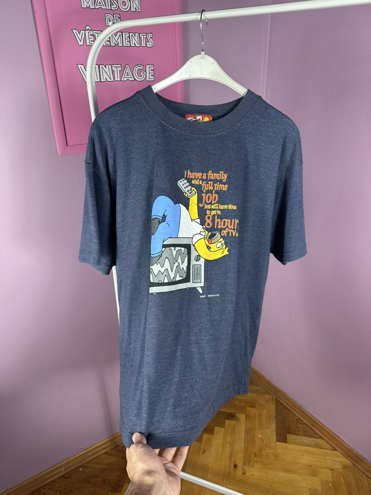 The Simpsons The Simpsons Tee 2000 Homer Fox Tv Vintage T Shirt Humor Cartoon Size US M / EU 48-50 / 2 - 6 Thumbnail