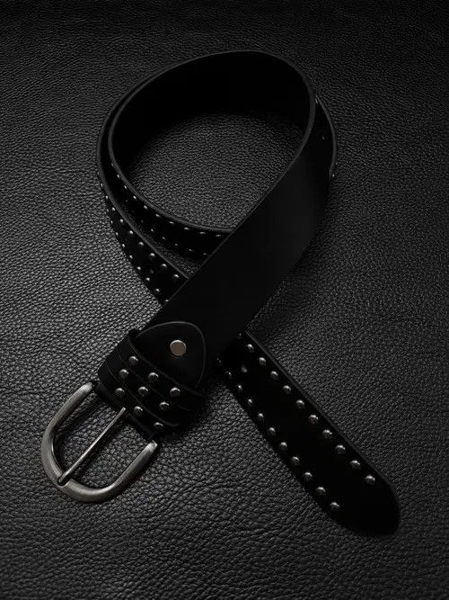 Jewelry Double Row Stud Belt Size ONE SIZE - 1 Thumbnail