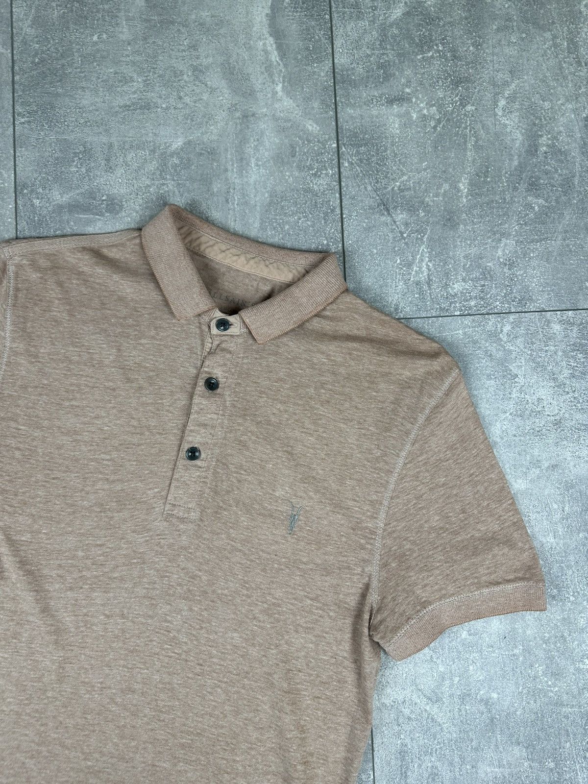 Allsaints Allsaints Japanese Pink Mens Polo Small Logo Size US XS / EU 42 / 0 - 3 Thumbnail