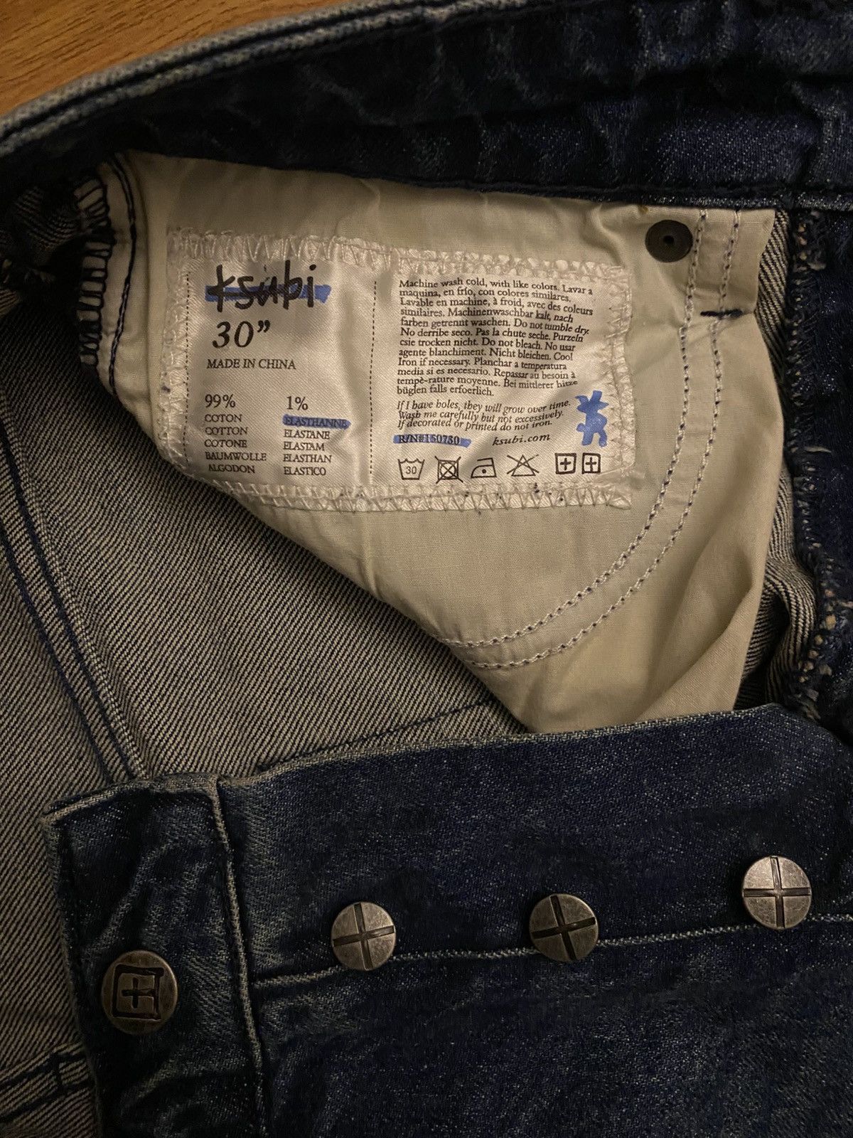 Ksubi KSUBI Chitch Medium wash Size US 30 / EU 46 - 7 Thumbnail