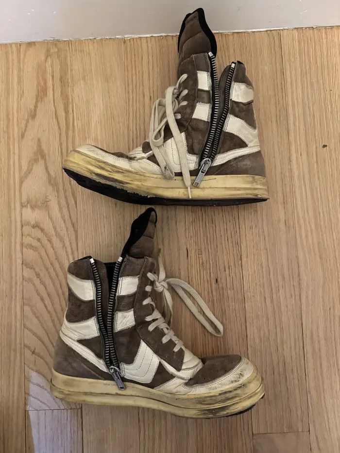 Rick Owens Rick owens dunk Milk/Brown Size US 8 / EU 41 - 11 Thumbnail