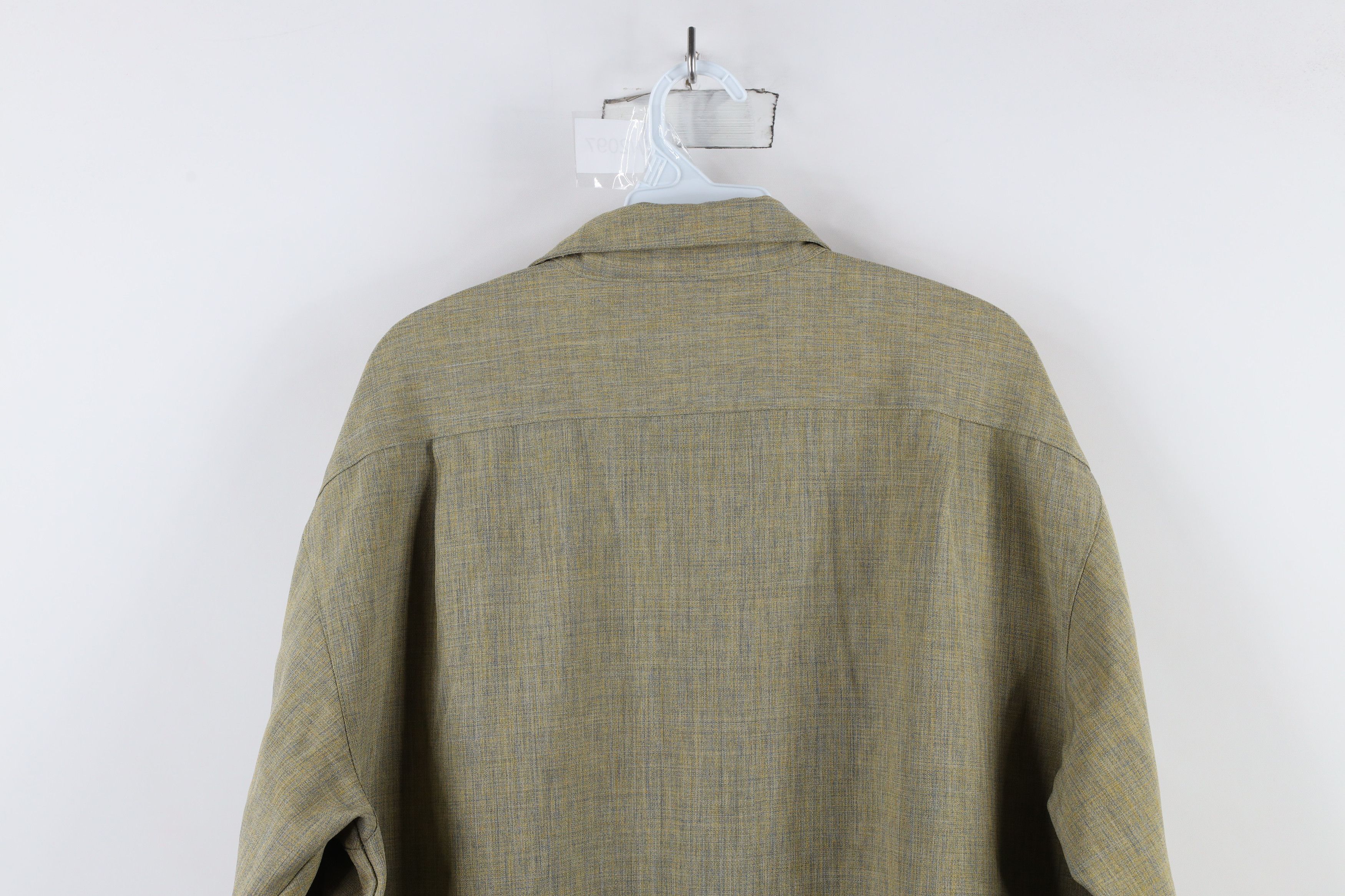 Vintage Vintage 90s Rockabilly Heavyweight Collared Button Shirt Size US XL / EU 56 / 4 - 11 Thumbnail