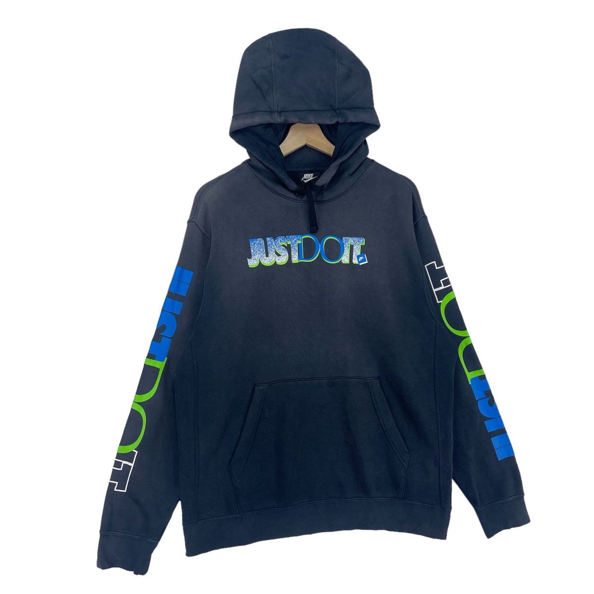 Nike Vintage Y2K Nike Just Do It Hoodie Size US M / EU 48-50 / 2 - 5 Thumbnail