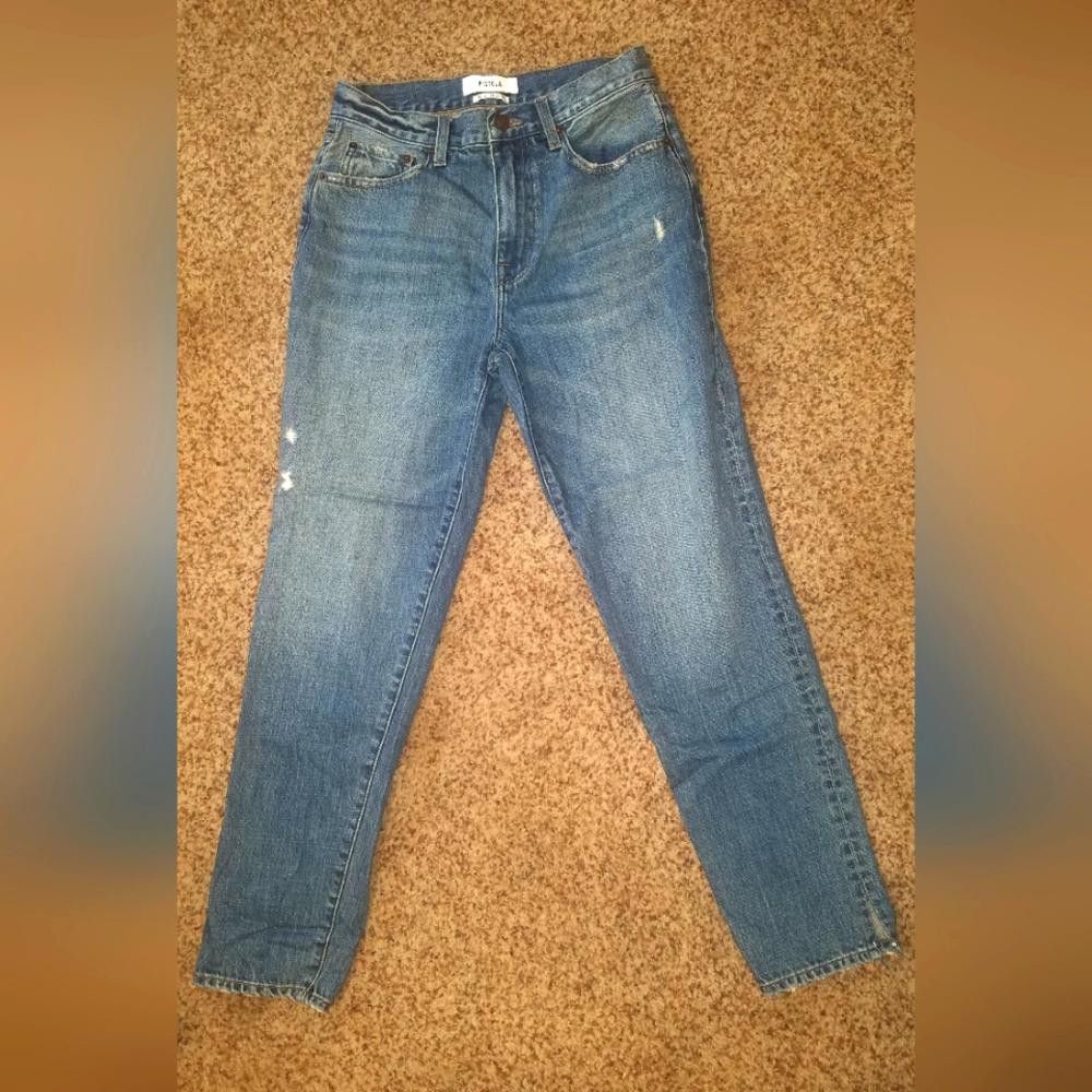 Designer Pistola Distressed Jean's Size 26 Size 26" / US 2 / IT 38 - 2 Thumbnail
