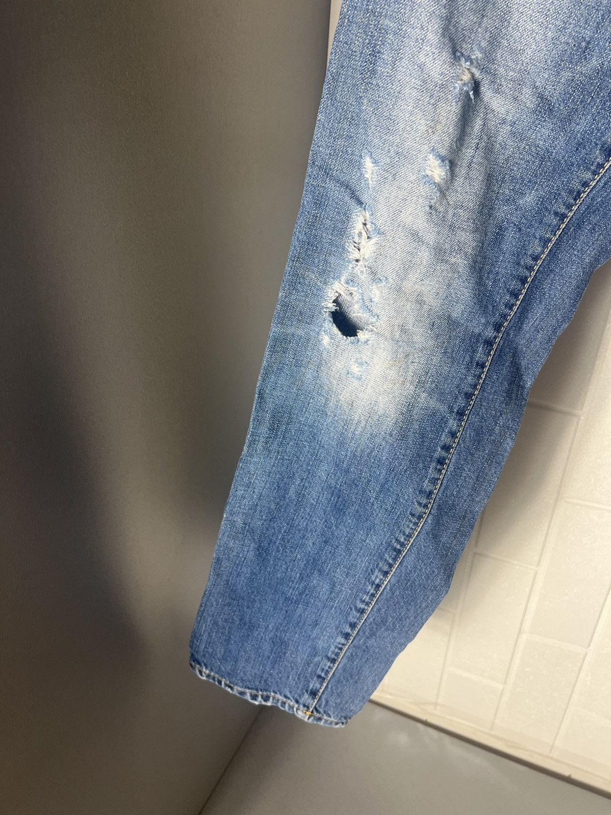 Dsquared2 × Vintage VERY RARE DSQUARED2 DENIM JEANS ITALIAN DESIGNER LUXURY Y2K Size US 32 / EU 48 - 8 Thumbnail