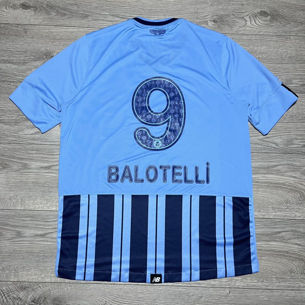New Balance Balotelli #9 Adana Demispor FC new balance jersey Size US XXL / EU 58 / 5 - 1 Thumbnail