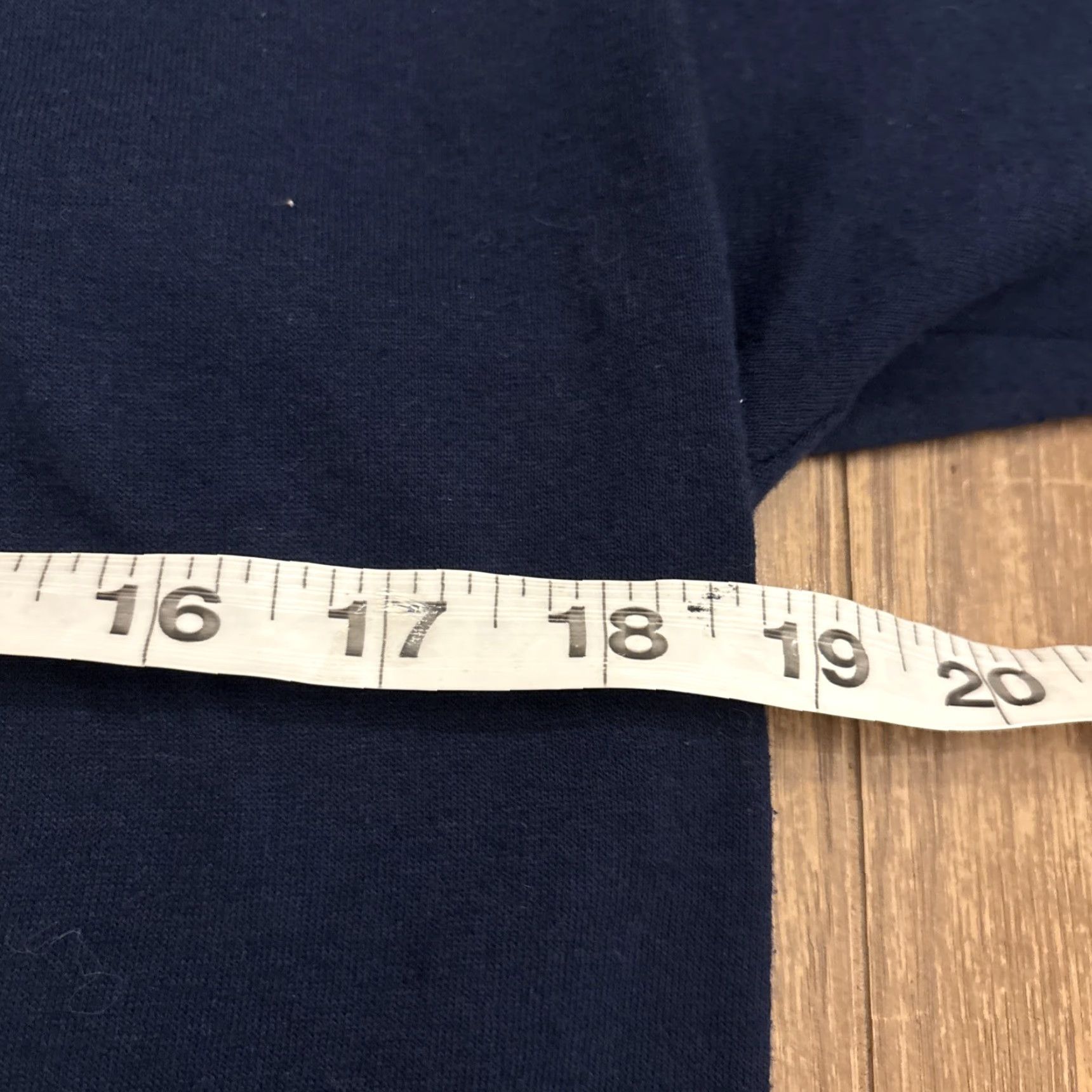 Penn VINTAGE Penn State Nittany Lions T-Shirt Blue 50/50 Crew Neck Short Sleeve Large USA 2 Sided Paw Print Mens Size US L / EU 52-54 / 3 - 5 Thumbnail