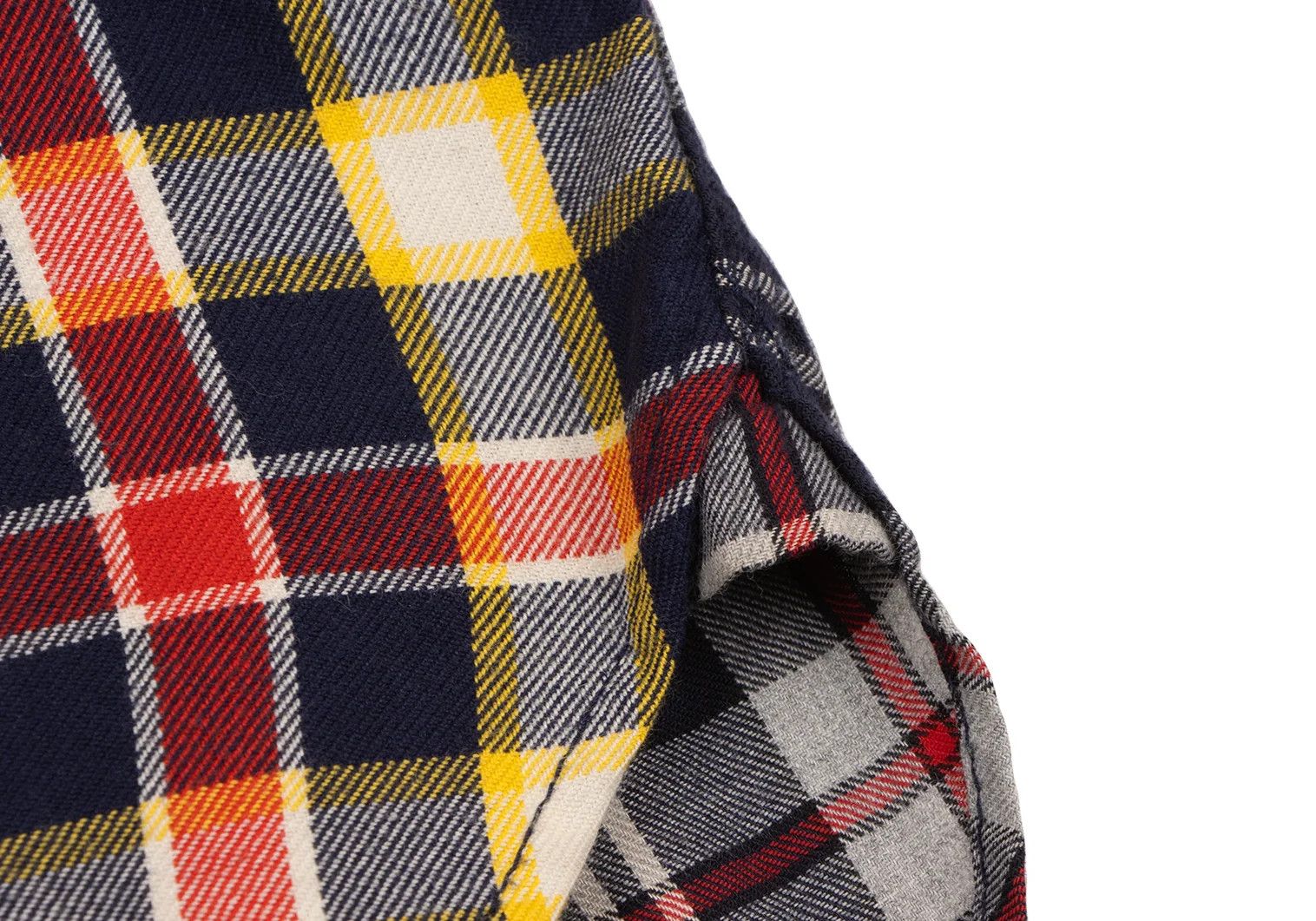 Junya Watanabe Checkered Flannel Shirt in Yellow and Red, Size XS Size US XS / EU 42 / 0 - 13 Thumbnail
