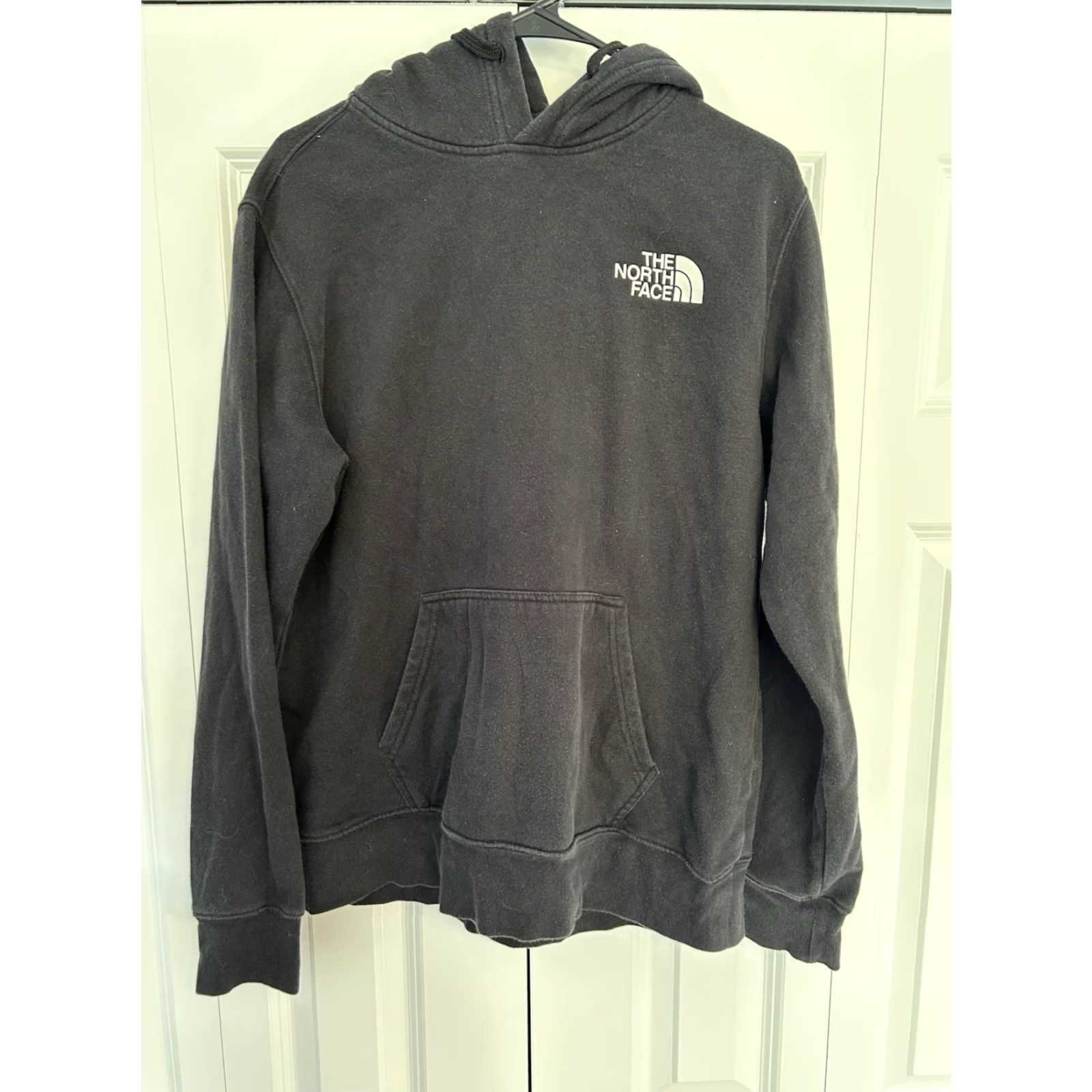 The North Face VINTAGE The North Face Hoodie Men Pullover Long Sleeve Sweatshirt Medium Black Hooded Outdoor 90s Mens Size US M / EU 48-50 / 2 - 2 Thumbnail