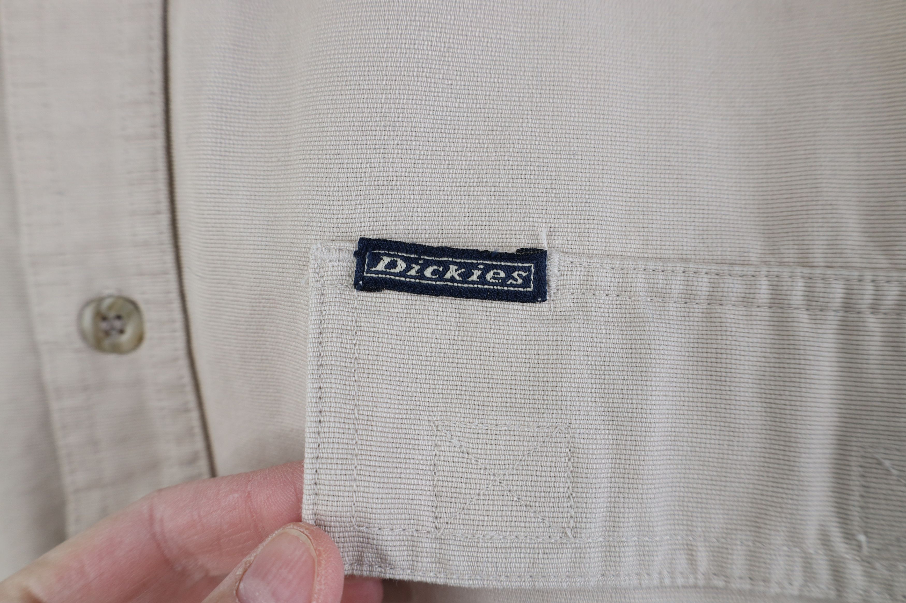 Dickies Vintage Dickies Heavyweight Canvas Short Sleeve Button Shirt Size US M / EU 48-50 / 2 - 4 Thumbnail