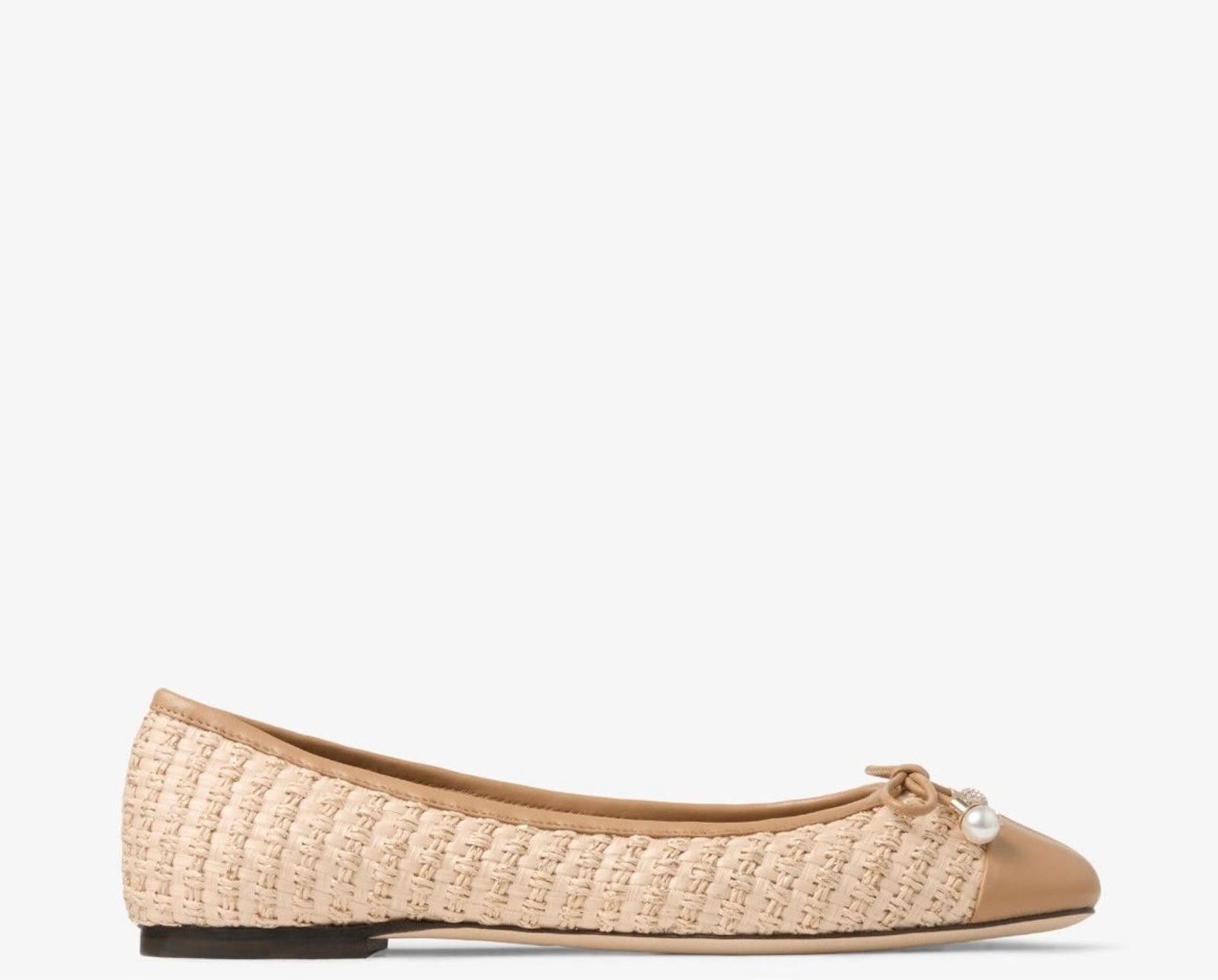 Jimmy Choo Jimmy Choo Elme Flats Size US 7.5 / IT 37.5 - 1 Thumbnail
