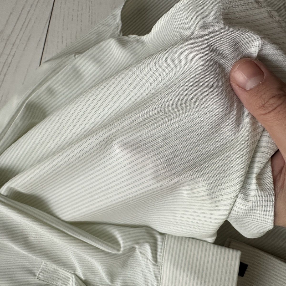 Vintage Vintage 60s very rare Rhodes & Rosslyn Bri Nylon shirt UK Size US XXL / EU 58 / 5 - 9 Thumbnail