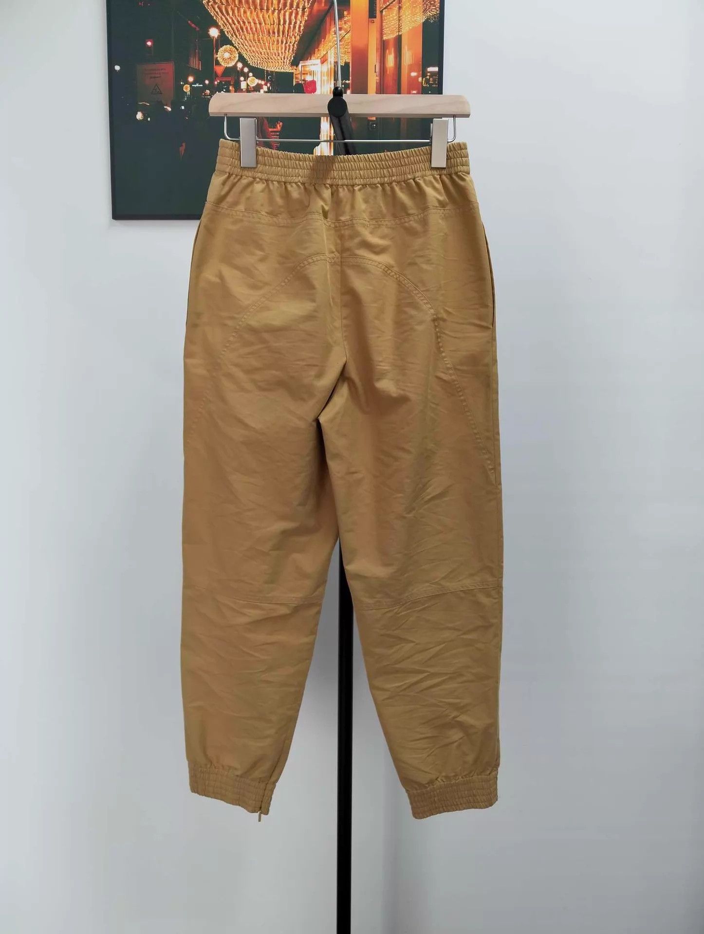 Loewe Loewe Khaki Cotton Feel Women's S Pants 98 New Size 26" / US 2 / IT 38 - 2 Thumbnail