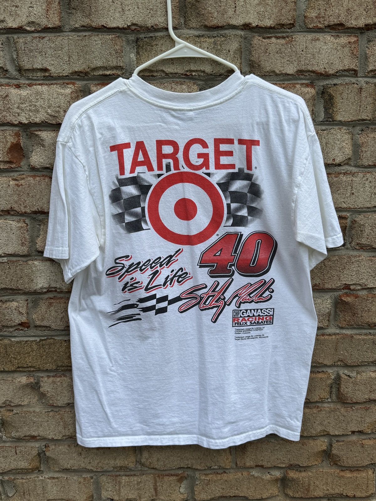 NASCAR Vintage 2001 NASCAR Sterling Martin Target shirt Size US M / EU 48-50 / 2 - 3 Thumbnail