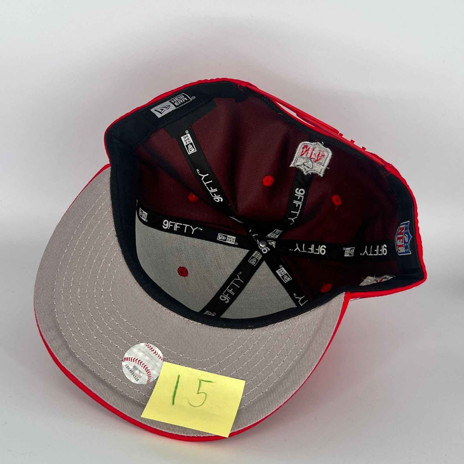 New Era Red Arizona Cardinals Rise Up Red Sea Side Patch New Era MLB Size ONE SIZE - 4 Thumbnail