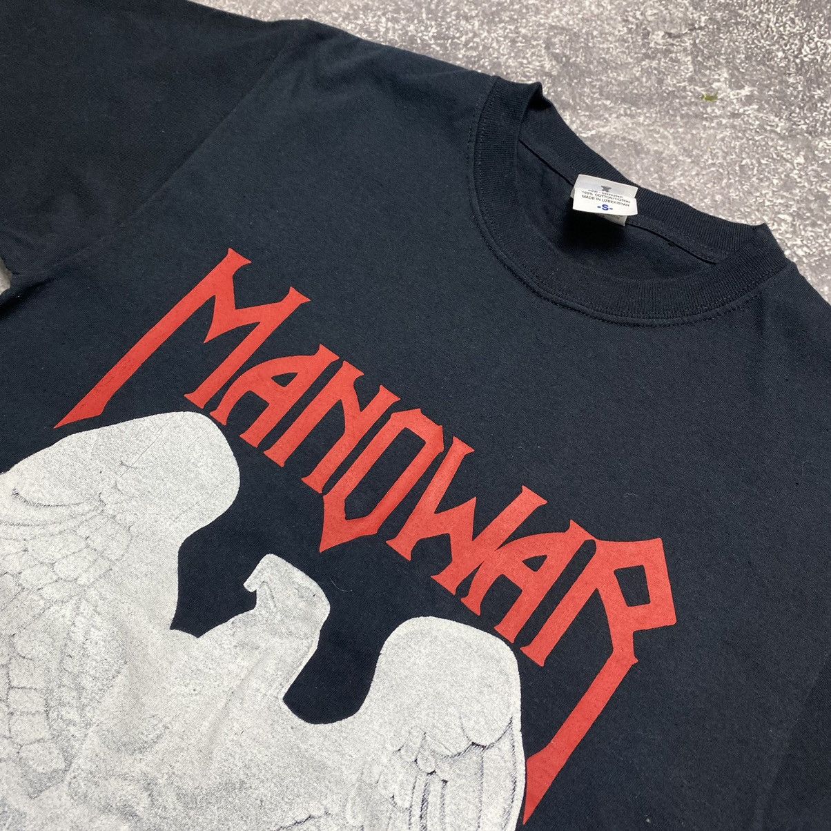 Band Tees Vintage Manowar Battle Hymns Big Logo rock band 00’s tee Size US S / EU 44-46 / 1 - 4 Thumbnail