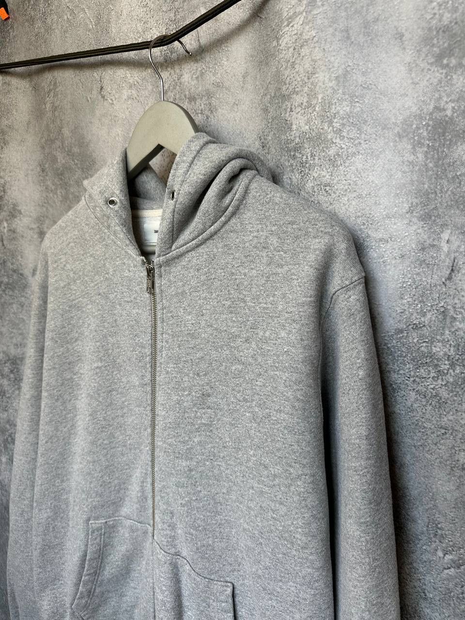 Other Joah Brown Full Zip Hoodie Gray Made USA Fleece Sweatshirt Size US L / EU 52-54 / 3 - 6 Thumbnail