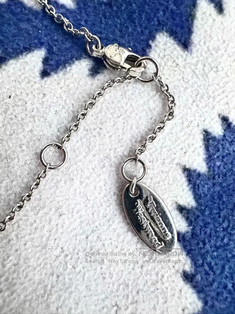 Vivienne Westwood Vivienne Westwood Vintage White Pearl Saturn Necklace Size ONE SIZE - 5 Thumbnail