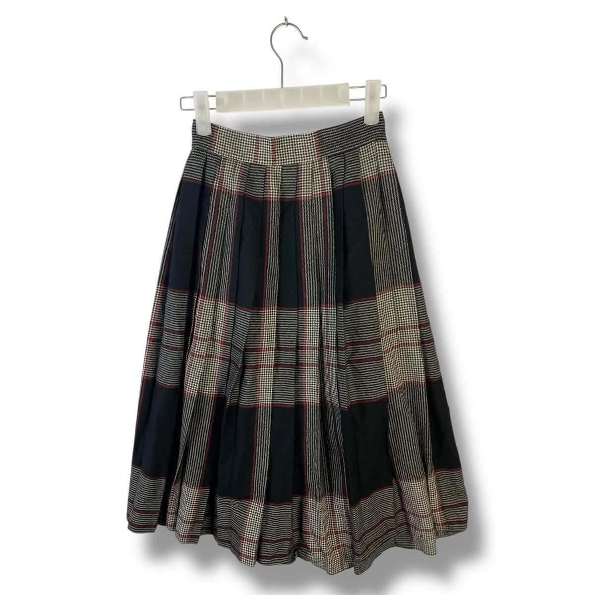 Yves Saint Laurent YVES SAINT LAURENT PARIS WOOL MIDI SKIRT Size 22" - 2 Thumbnail