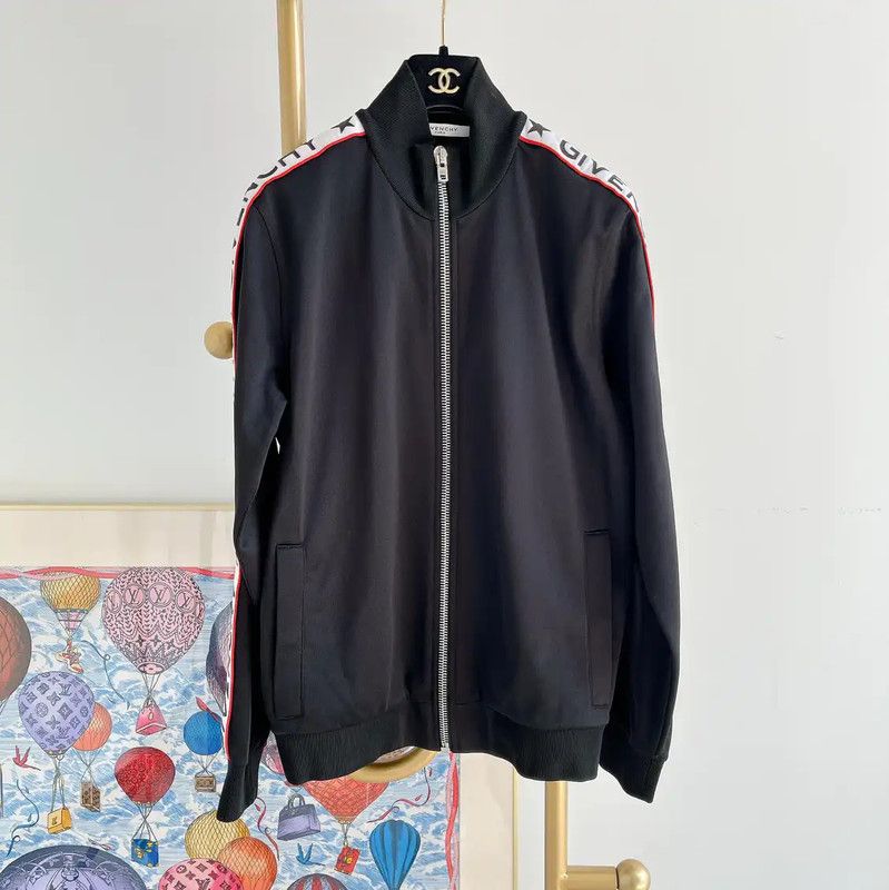 Givenchy Givenchy Black Zip-Up Jacket for Women 0089 Size XS / US 0-2 / IT 36-38 - 1 Thumbnail