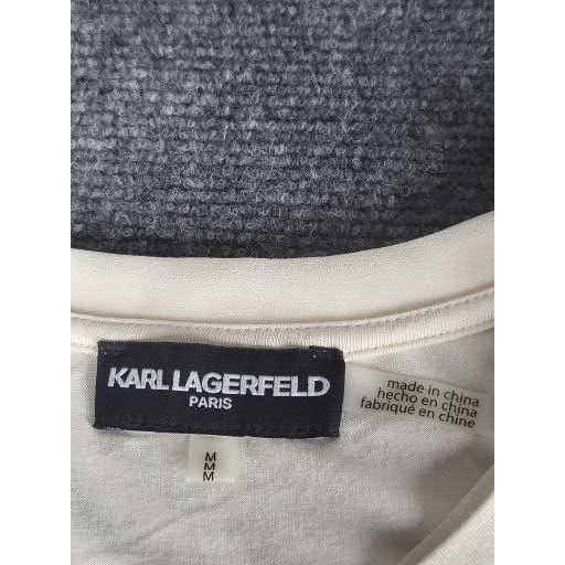 Karl Lagerfeld Karl Lagerfeld Paris Sleeveless Shirt Women Sz M Floral Summ Size M / US 6-8 / IT 42-44 - 6 Thumbnail