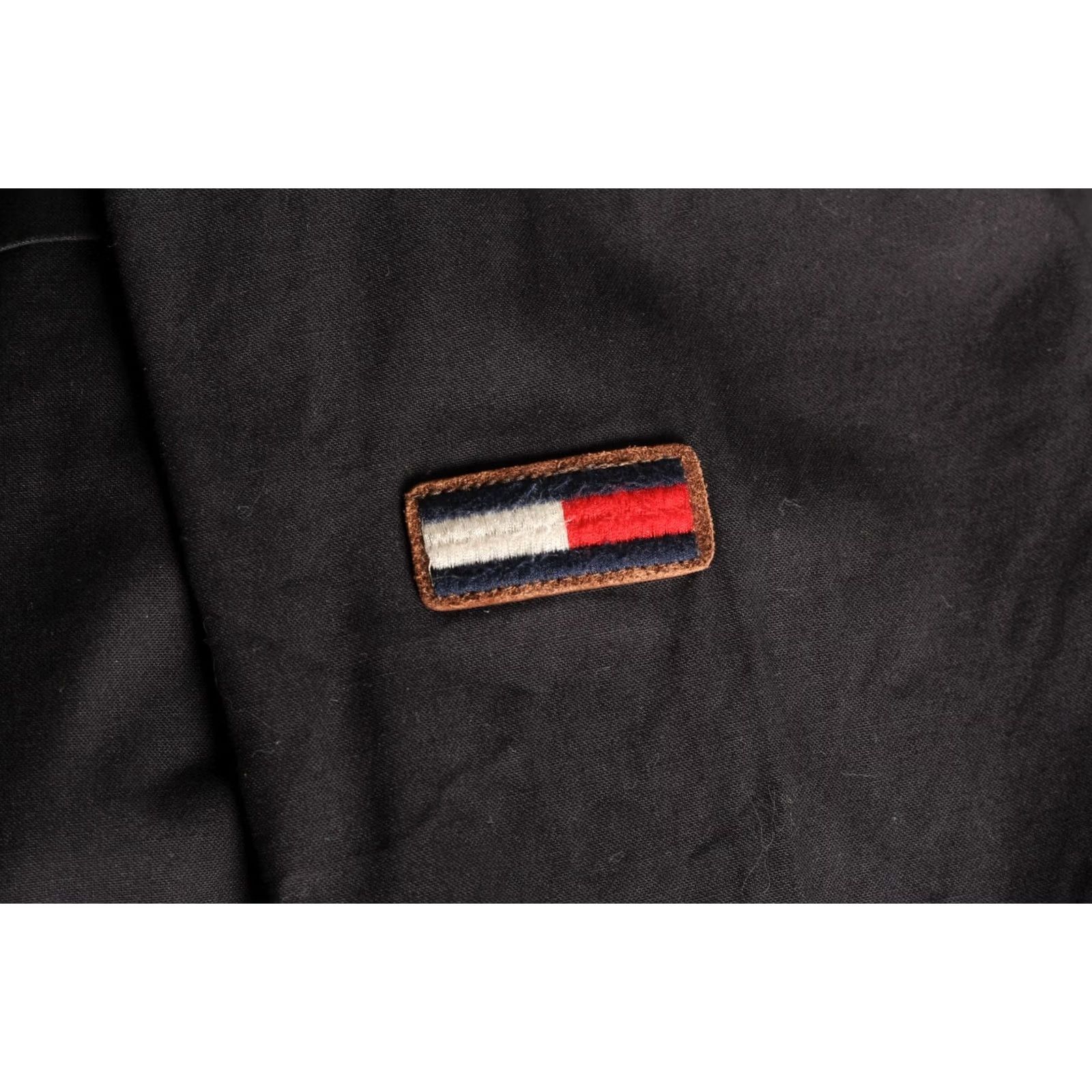 Tommy Hilfiger TOMMY HILFIGER Denim Jacket Men XL MJ5819 Jacket Mens XL Black Denim Jacket Size US XL / EU 56 / 4 - 5 Thumbnail