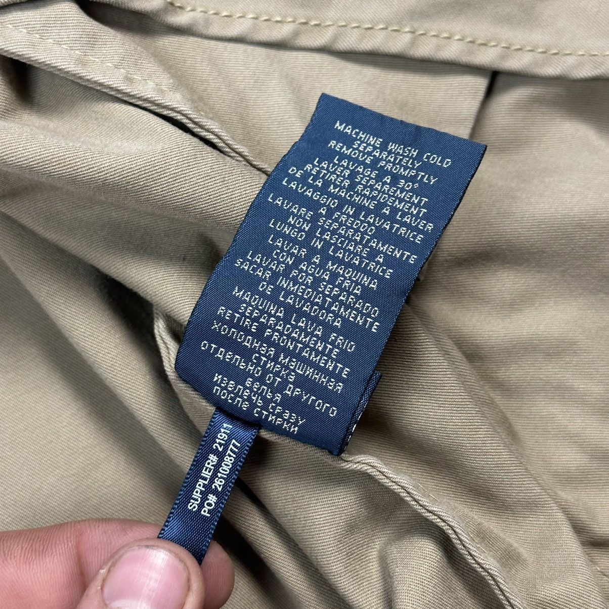 Vintage Distressed Vintage Ralph Lauren Bomber Coach Jacket Size US L / EU 52-54 / 3 - 14 Thumbnail