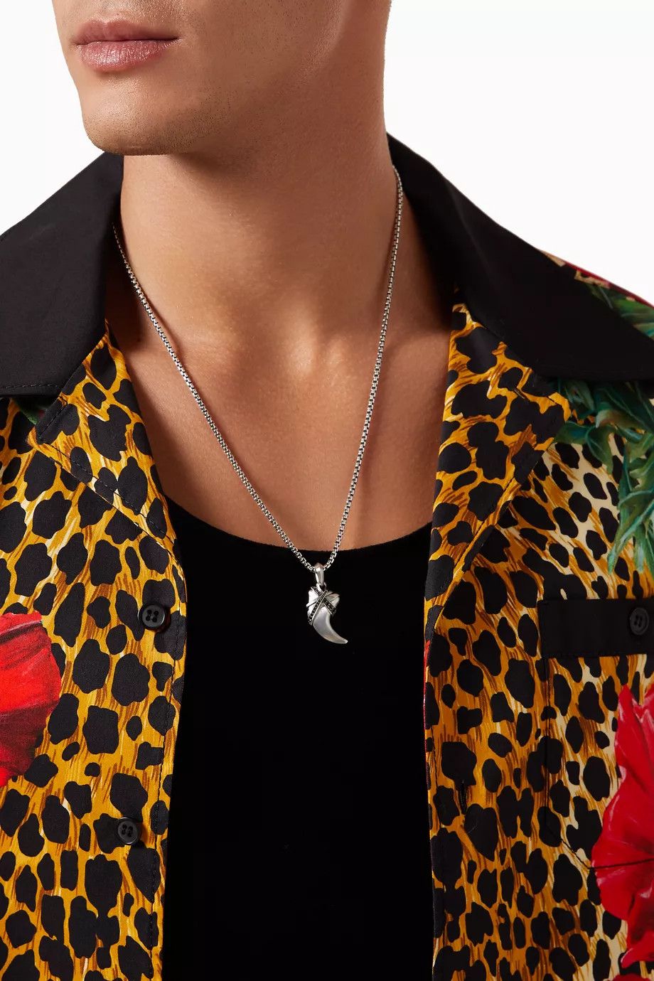 David Yurman oc11z0625 Size: OS / Cairo Pavé Black Diamonds Wrap Amulet Size ONE SIZE - 2 Thumbnail