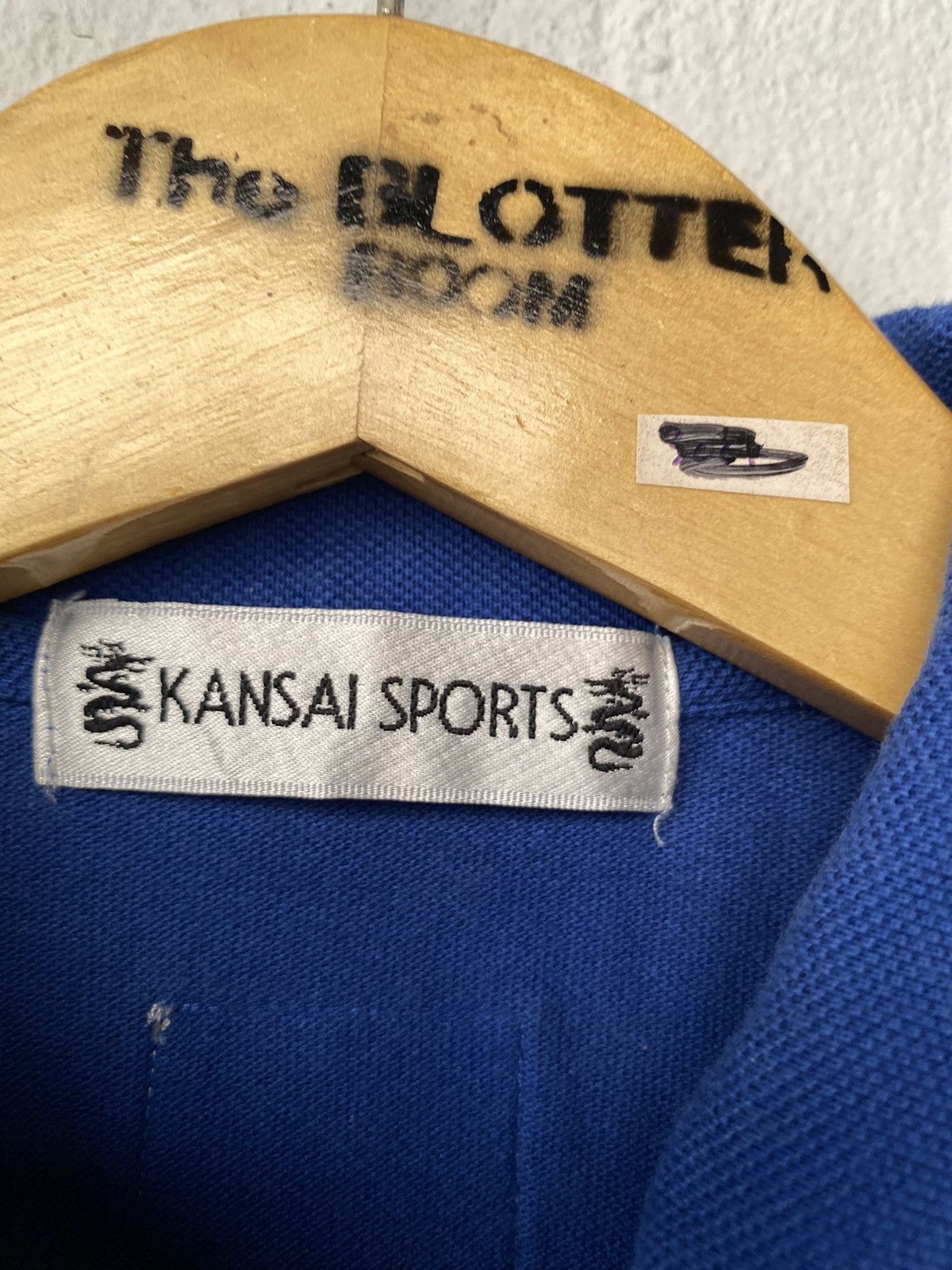 Kansai Yamamoto Vintage Kansai Sport by Kansai Yamamoto Polo Shirt Size US L / EU 52-54 / 3 - 3 Thumbnail