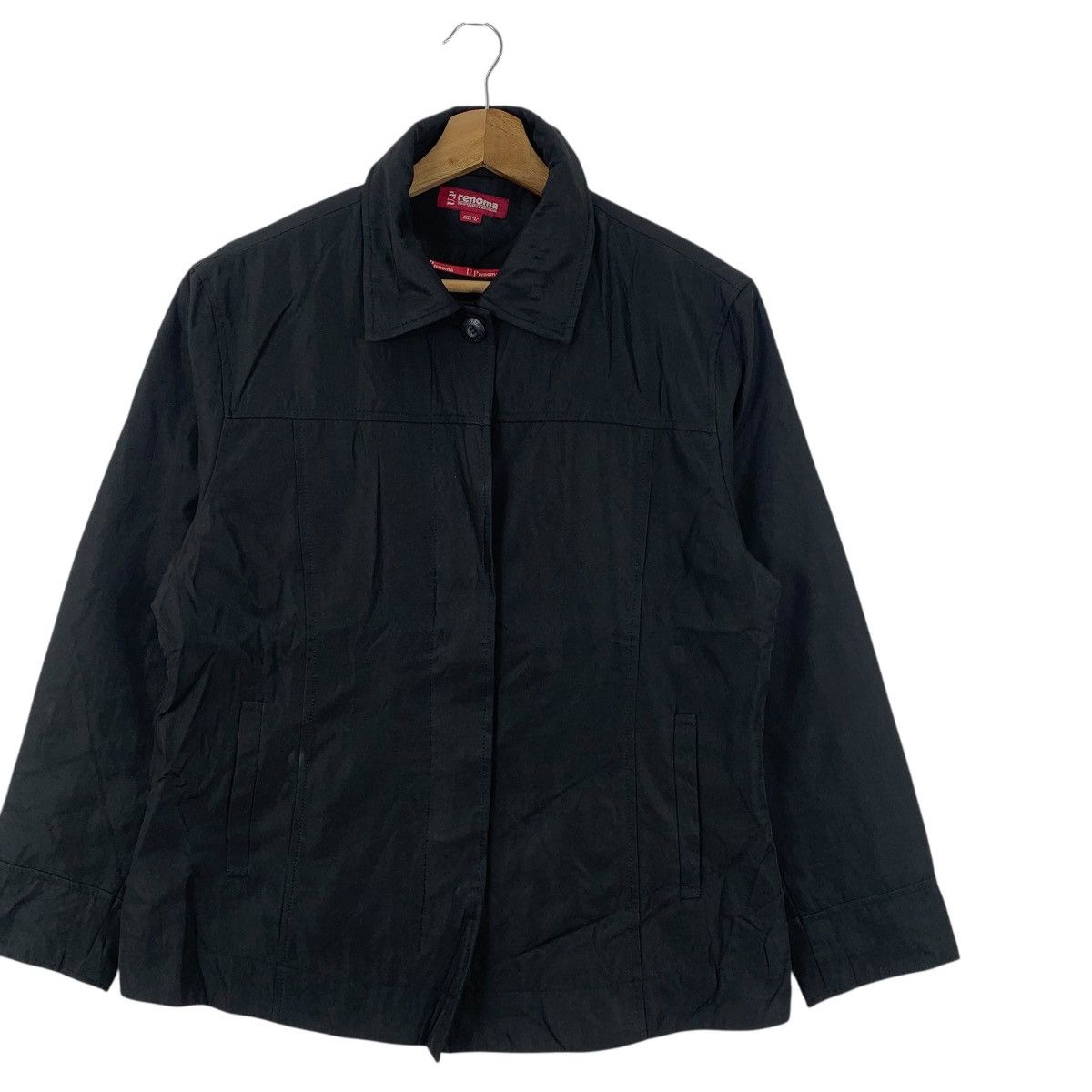 Vintage Vintage UP RENOMA PARIS Uniforme Prestige Black Jacket Parka Size L / US 10 / IT 46 - 5 Thumbnail