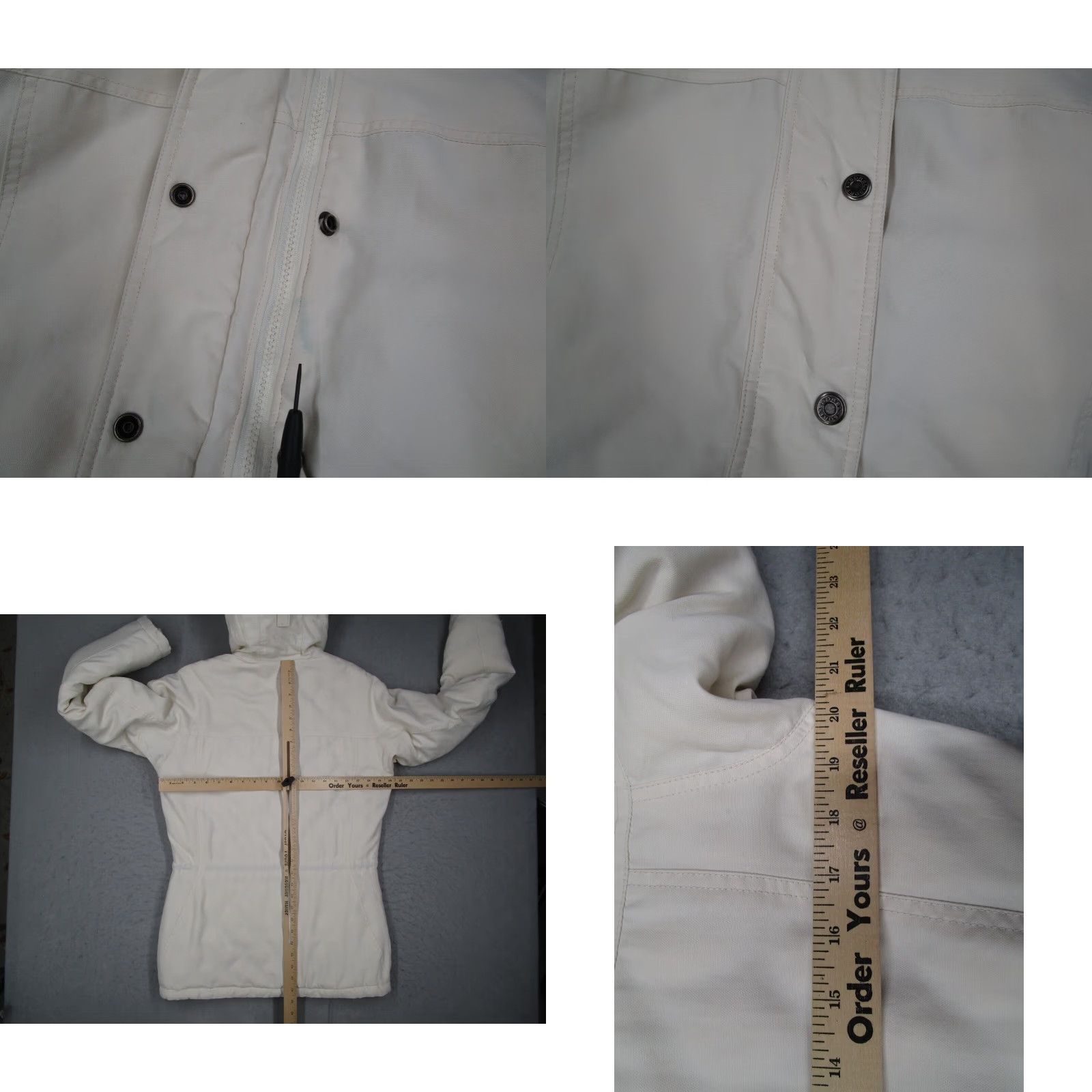SOREL Sorel Women's Jacket Small White Down Full Zip Hooded Faux Fur Trim Gorpcore Size S / US 4 / IT 40 - 8 Thumbnail