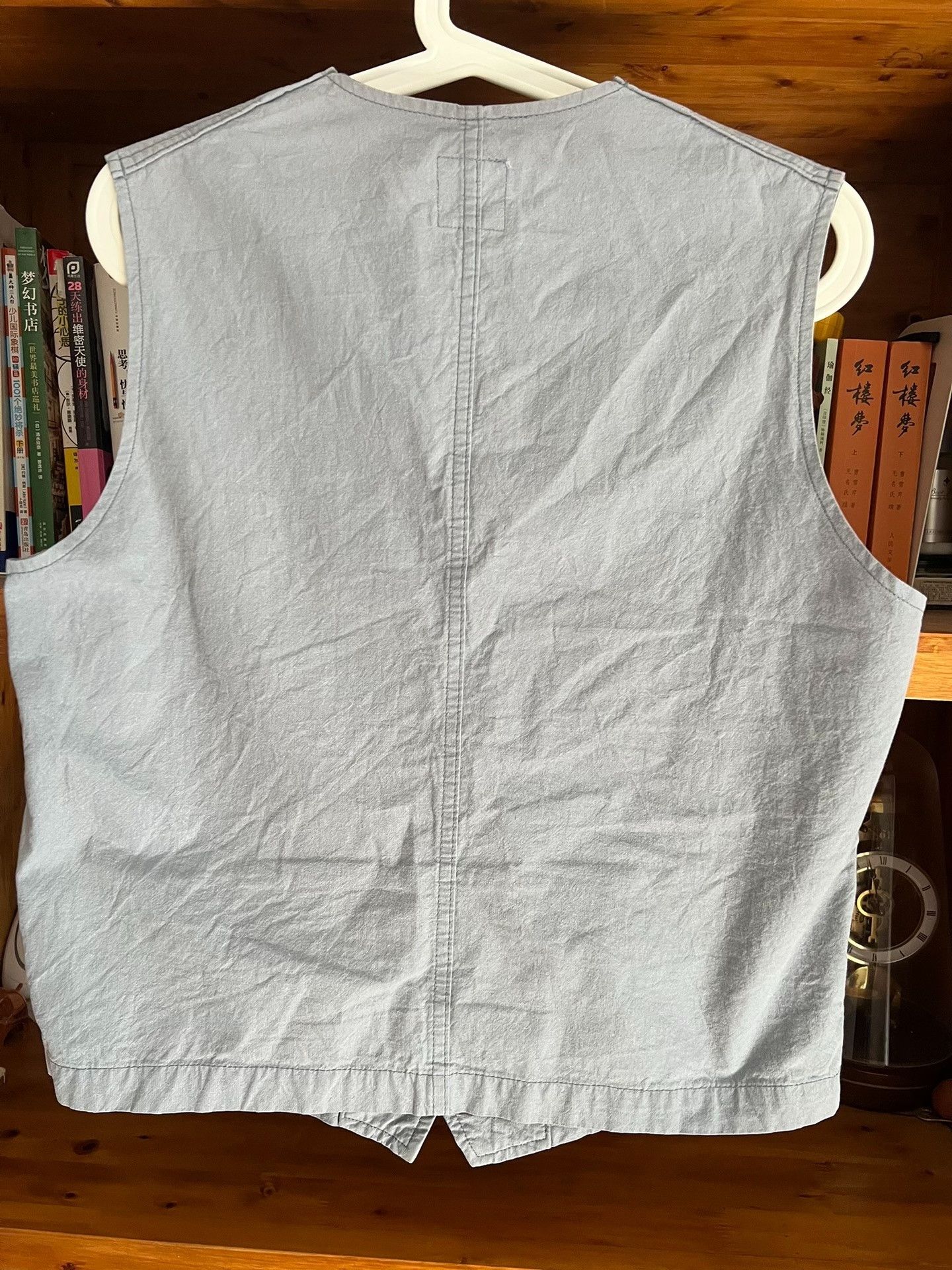 Porter Classic Porter Classic Vintage Distressed Blue Vest Size US M / EU 48-50 / 2 - 6 Thumbnail