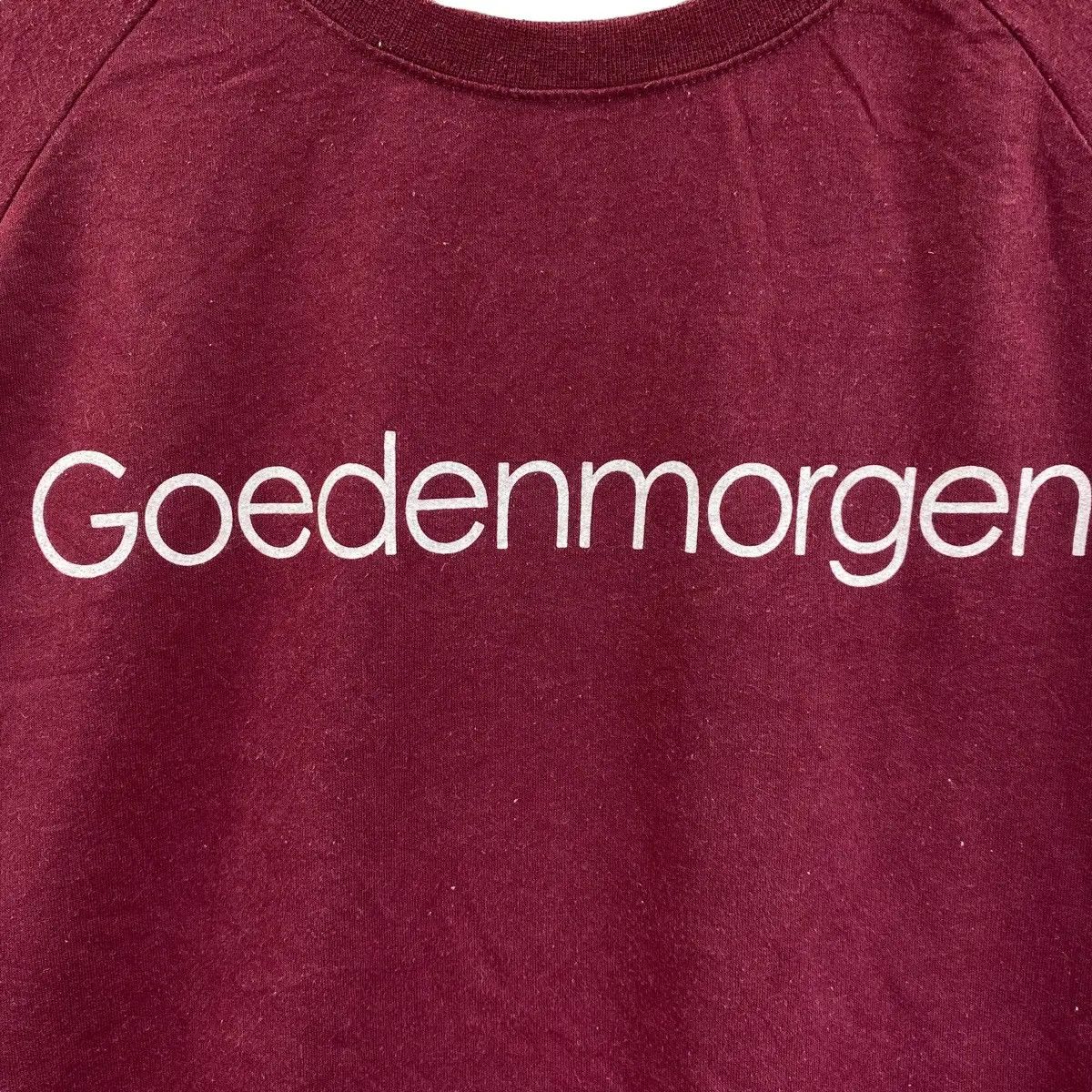 Takeo Kikuchi Vtg TAKEO KIKUCHI GOEDENMORGEN Sweatshirt Sweater Pullover Size L / US 10 / IT 46 - 4 Thumbnail