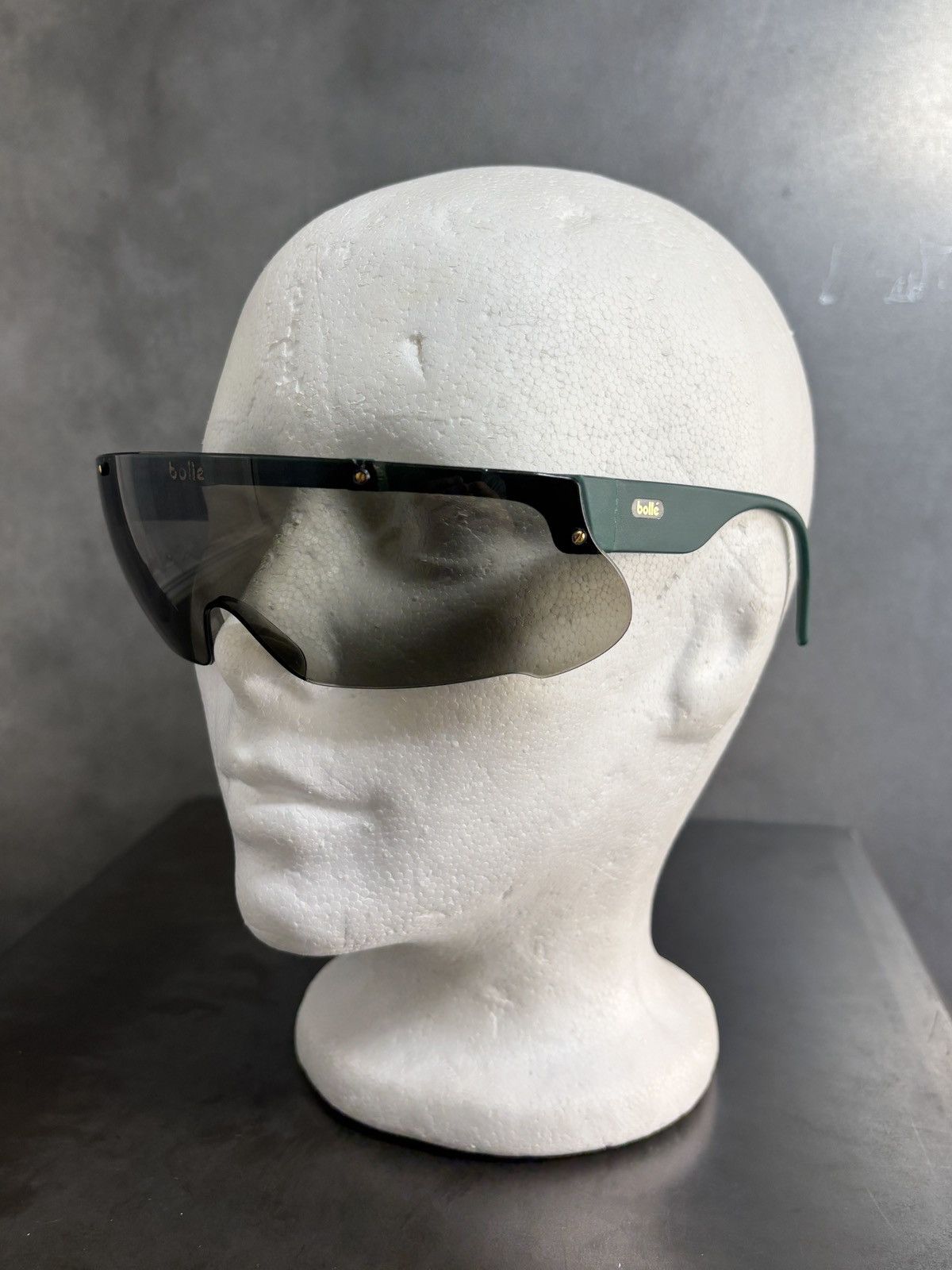 Bolle Vintage Bolle Eagle Vision Sports Wrap Visor Y2K 90s Big Size ONE SIZE - 7 Thumbnail