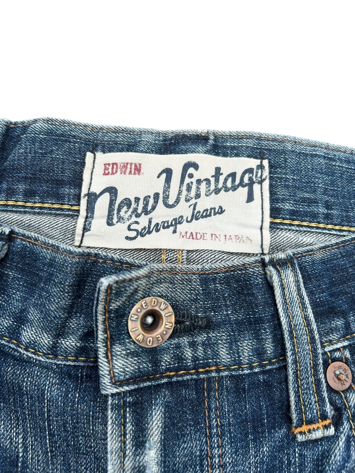 Kapital Vintage Edwin 503V Selvedge Distressed Denim Jeans Size US 36 / EU 52 - 5 Thumbnail