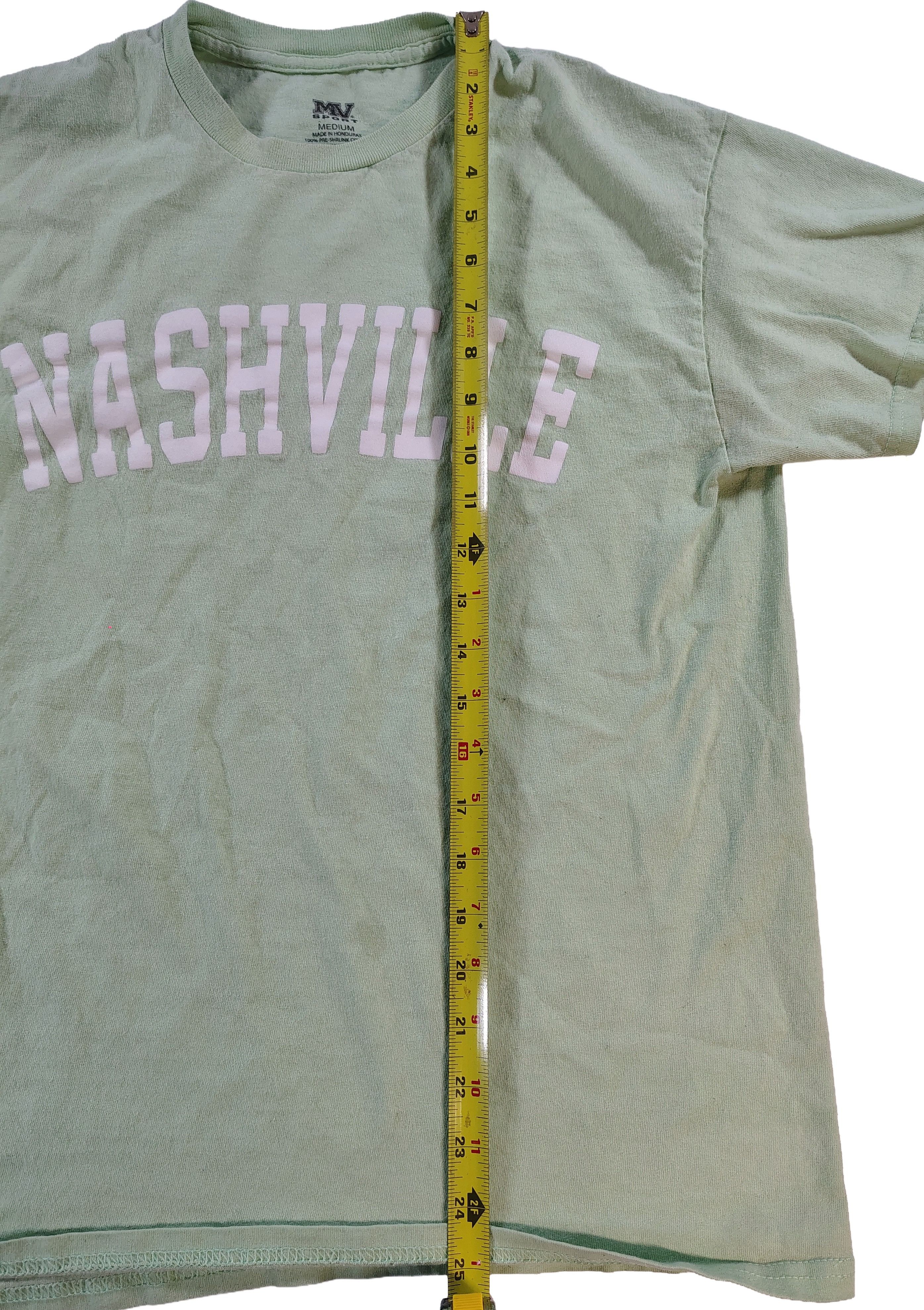 Other Women's Mint Green MV Sport Nashville Logo Graphic T-Shirt Size M / US 6-8 / IT 42-44 - 5 Thumbnail