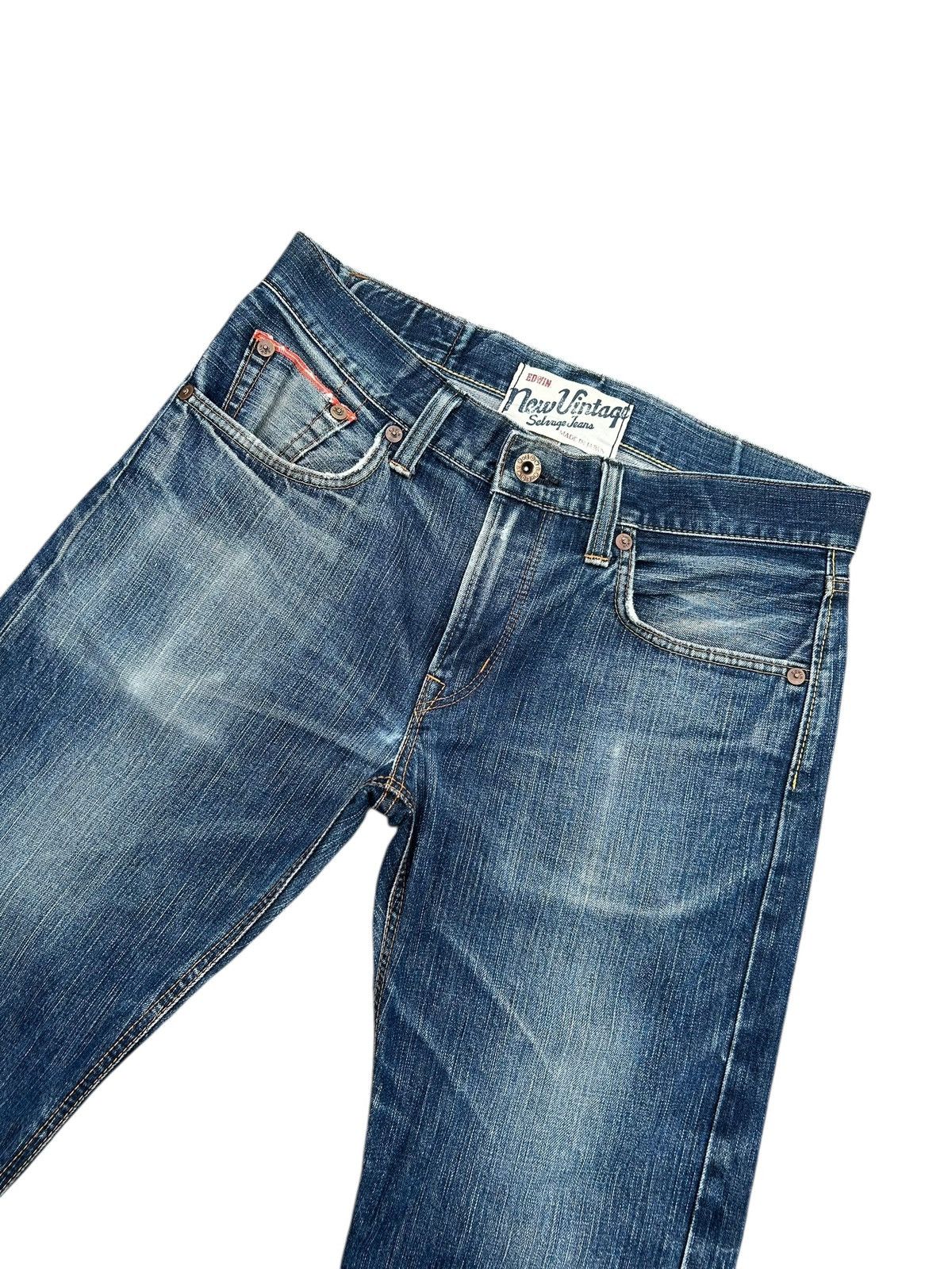 Kapital Vintage Edwin 503V Selvedge Distressed Denim Jeans Size US 36 / EU 52 - 4 Thumbnail