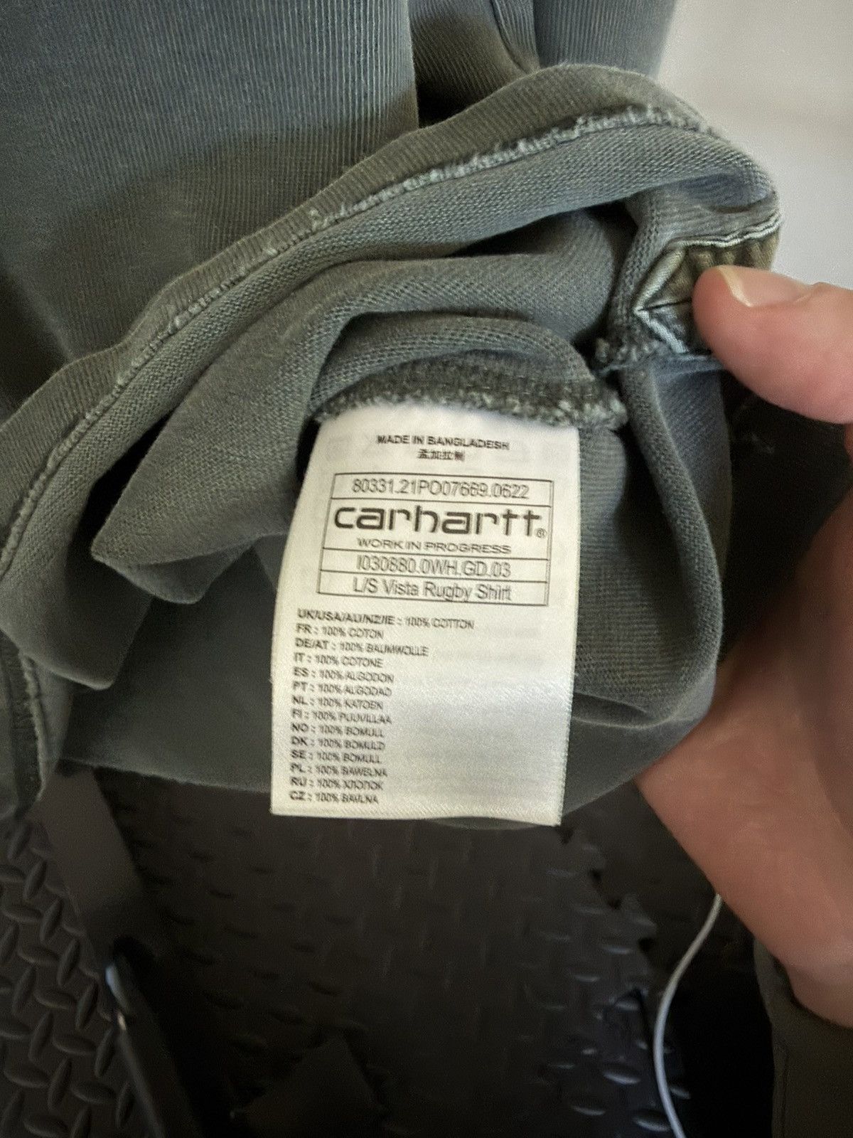 Carhartt Wip Carhartt WIP Long sleeve Vista Rugby Size US S / EU 44-46 / 1 - 4 Thumbnail
