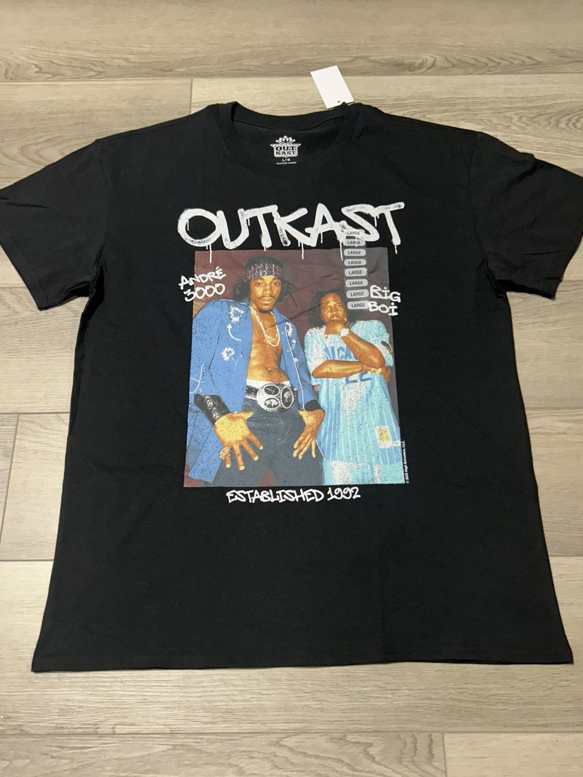 Outkast OutKast Vintage Black T-Shirt Size US L / EU 52-54 / 3 - 2 Thumbnail