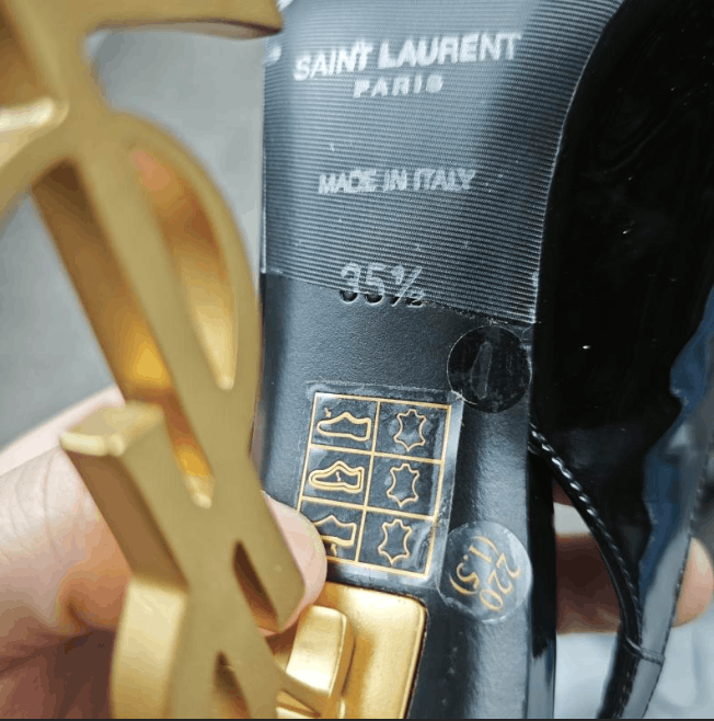 Saint Laurent Paris YSL Stiletto Heels Size US 5.5 / IT 35.5 - 5 Thumbnail
