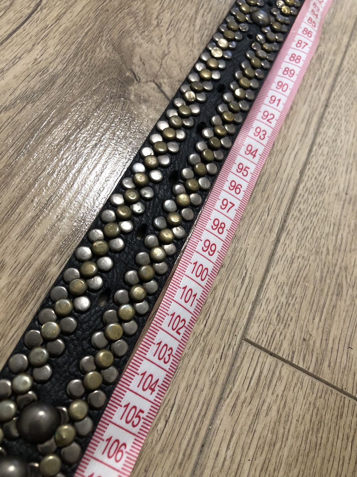 Other Vintage Belts Y2K Rhinestones Punk leather belt Japanese Size ONE SIZE - 10 Thumbnail