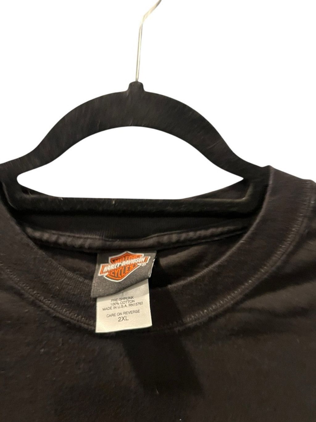 Harley Davidson Vintage 2002 Harley Davidson Orange Flame T-Shirt Size 2XL Size US XXL / EU 58 / 5 - 7 Thumbnail