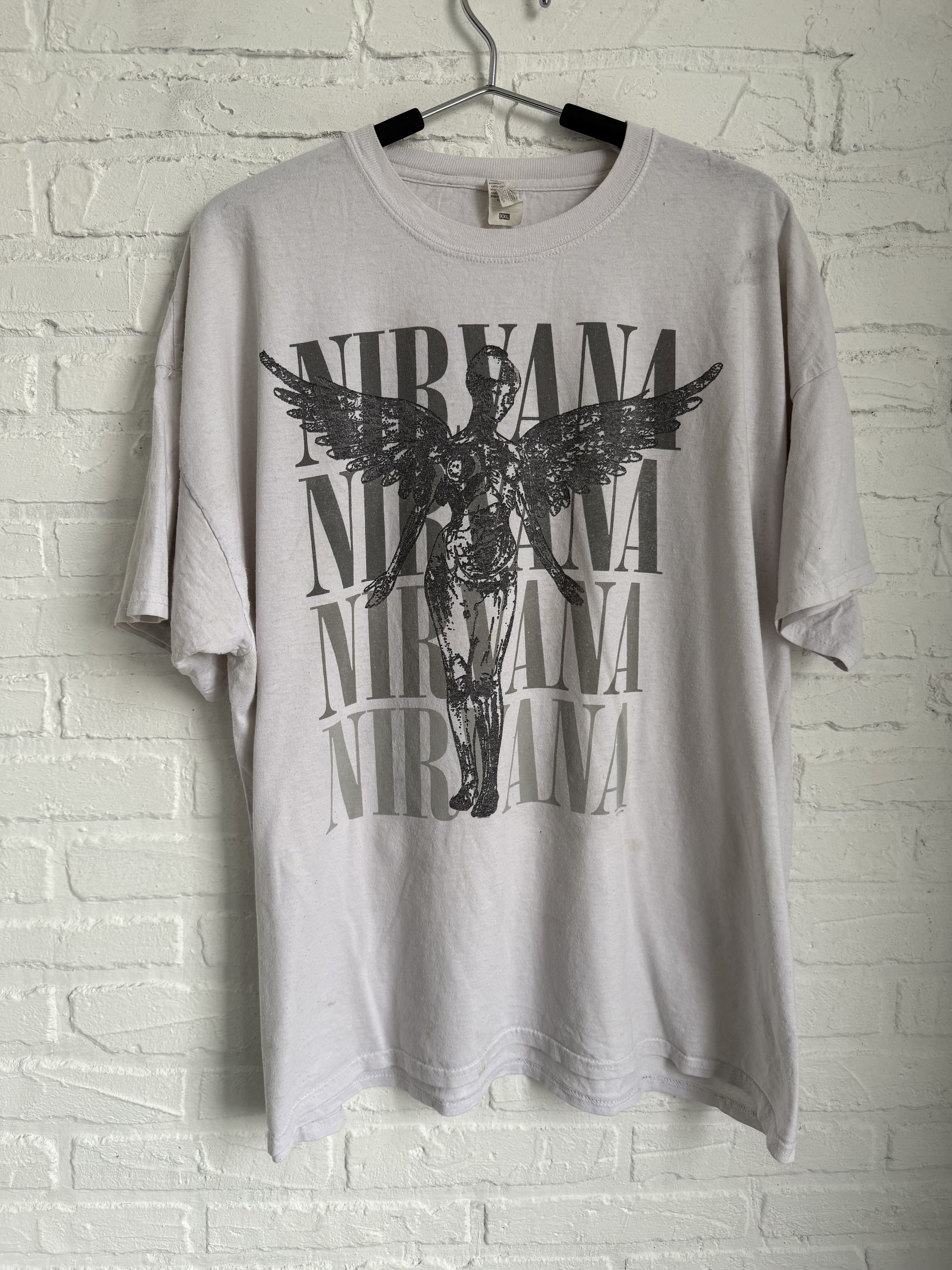 Band Tees Nirvana IN Utero abstraction logo t-shirt Size US XXL / EU 58 / 5 - 1 Thumbnail